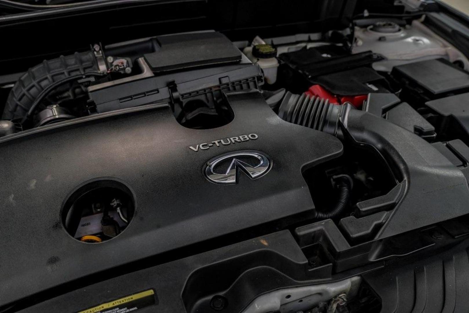 2021 Majestic White /Wheat INFINITI QX50 LUXE (3PCAJ5BA5MF) with an I4 engine, CVT transmission, located at 15300 Midway Rd., Addison, TX, 75001, (972) 702-0011, 32.958321, -96.838074 - Photo#52