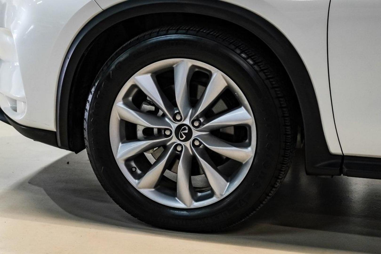 2021 Majestic White /Wheat INFINITI QX50 LUXE (3PCAJ5BA5MF) with an I4 engine, CVT transmission, located at 15300 Midway Rd., Addison, TX, 75001, (972) 702-0011, 32.958321, -96.838074 - Photo#57