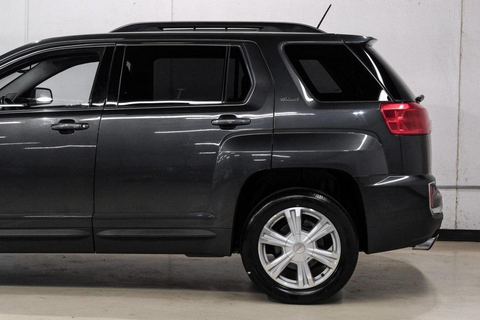 2017 Graphite Gray Metallic /Jet Black GMC Terrain SLE-2 (2GKALNEKXH6) with an 2.4L 4-Cylinder SIDI DOHC VVT engine, Automatic transmission, located at 15300 Midway Rd., Addison, TX, 75001, (972) 702-0011, 32.958321, -96.838074 - Photo#16
