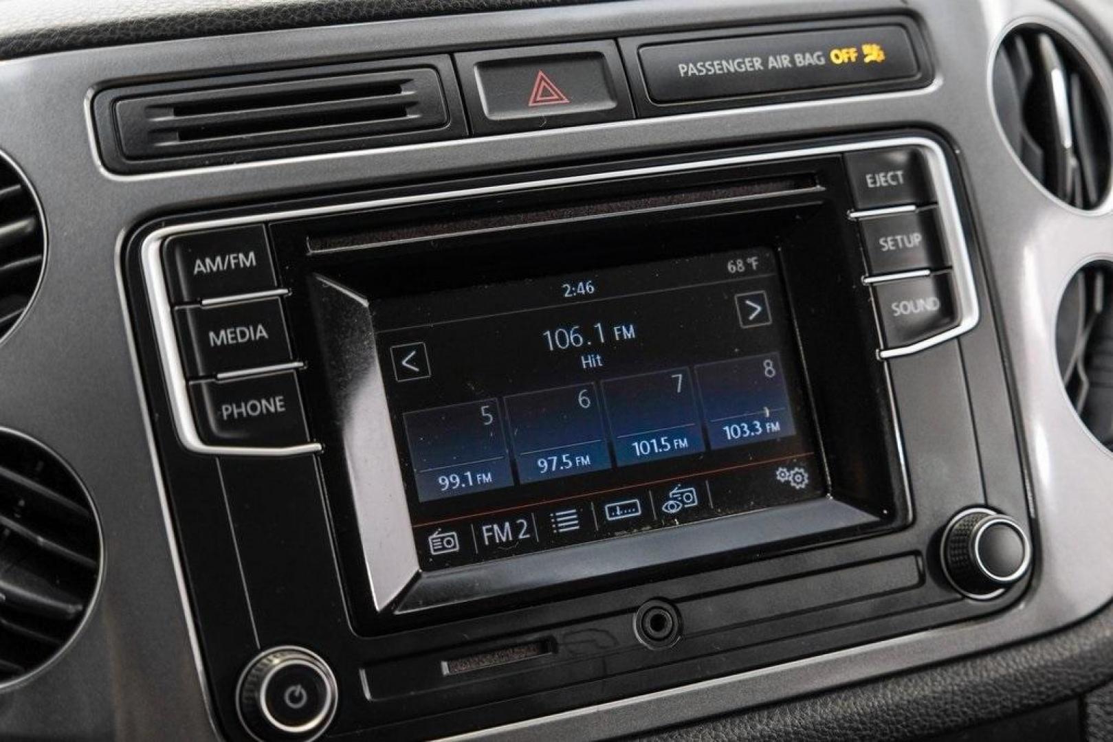 2016 Reflex Silver Metallic Volkswagen Tiguan S (WVGAV7AX0GW) with an 2.0L 4-Cylinder Turbocharged engine, Automatic transmission, located at 15300 Midway Rd., Addison, TX, 75001, (972) 702-0011, 32.958321, -96.838074 - Photo#34