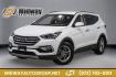 2017 Frost White Pearl /Beige Hyundai Santa Fe Sport 2.4 Base (5NMZUDLB6HH) with an 2.4L I4 DGI DOHC 16V engine, Automatic transmission, located at 15300 Midway Rd., Addison, TX, 75001, (972) 702-0011, 32.958321, -96.838074 - Photo#0
