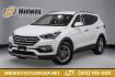 2017 Frost White Pearl /Beige Hyundai Santa Fe Sport 2.4 Base (5NMZUDLB6HH) with an 2.4L I4 DGI DOHC 16V engine, Automatic transmission, located at 15300 Midway Rd., Addison, TX, 75001, (972) 702-0011, 32.958321, -96.838074 - Photo#0