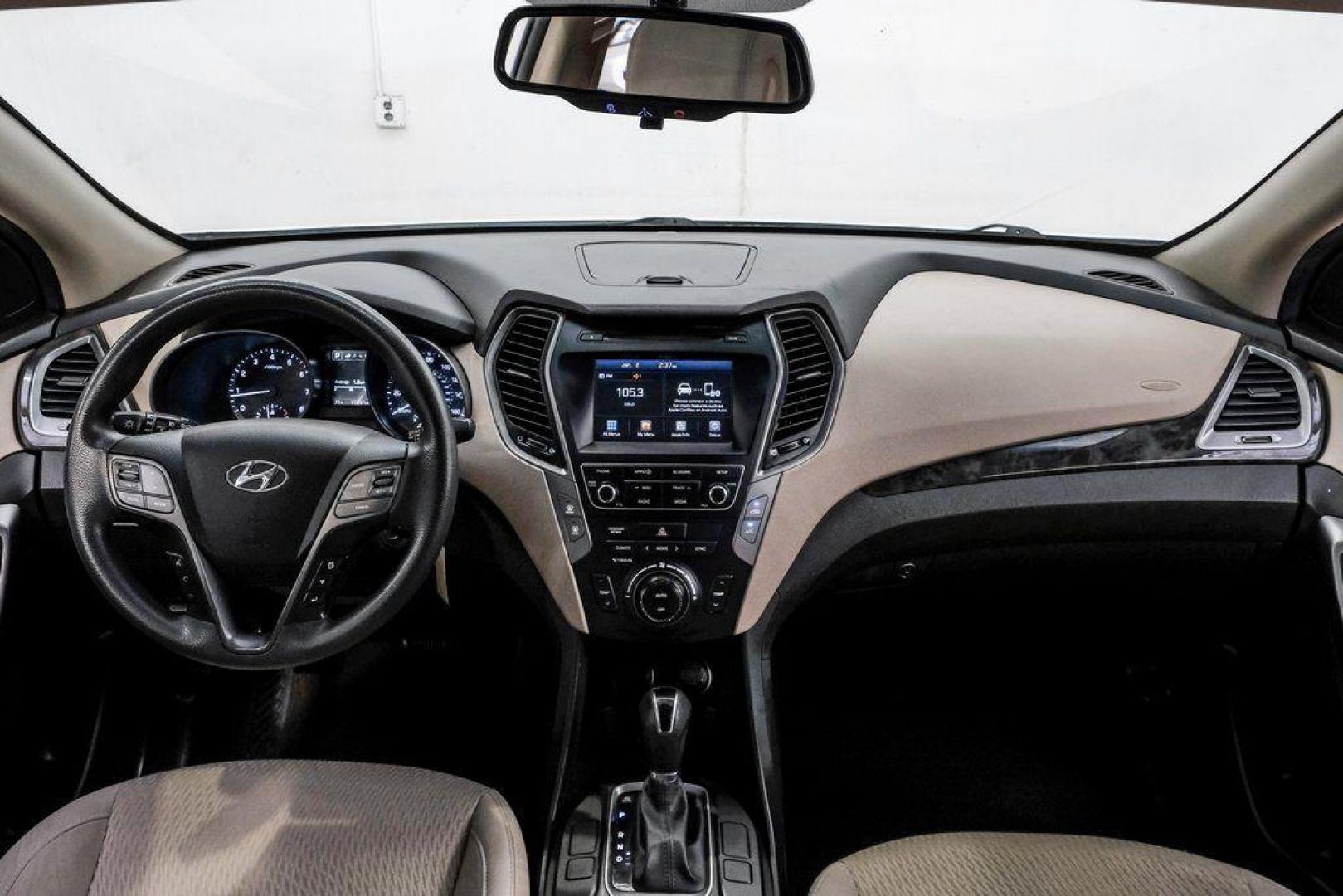 2017 Frost White Pearl /Beige Hyundai Santa Fe Sport 2.4 Base (5NMZUDLB6HH) with an 2.4L I4 DGI DOHC 16V engine, Automatic transmission, located at 15300 Midway Rd., Addison, TX, 75001, (972) 702-0011, 32.958321, -96.838074 - Photo#18