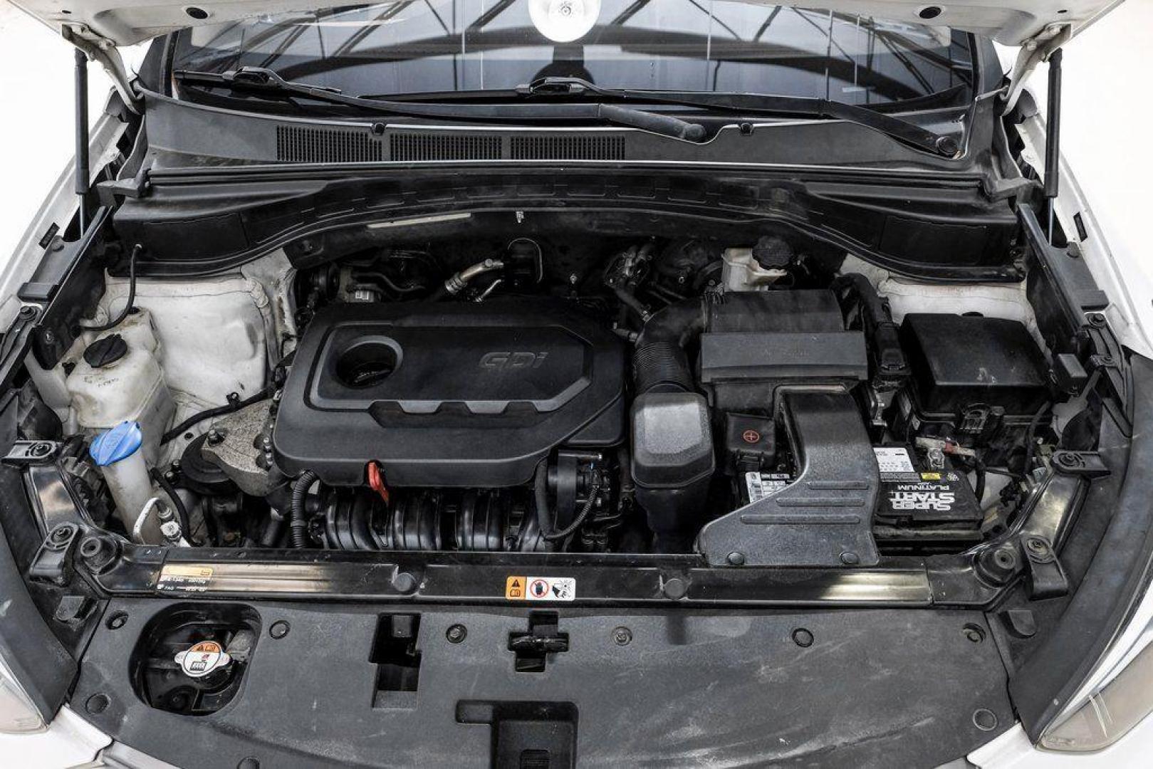 2017 Frost White Pearl /Beige Hyundai Santa Fe Sport 2.4 Base (5NMZUDLB6HH) with an 2.4L I4 DGI DOHC 16V engine, Automatic transmission, located at 15300 Midway Rd., Addison, TX, 75001, (972) 702-0011, 32.958321, -96.838074 - Photo#53