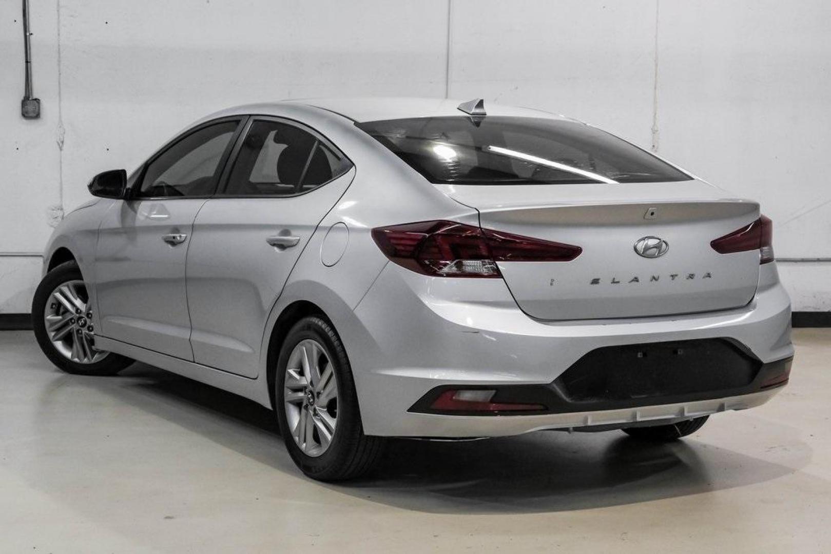 2019 Symphony Silver /Black Hyundai Elantra Value Edition (KMHD84LF0KU) with an 2.0L 4-Cylinder DOHC 16V engine, Automatic transmission, located at 15300 Midway Rd., Addison, TX, 75001, (972) 702-0011, 32.958321, -96.838074 - Photo#11