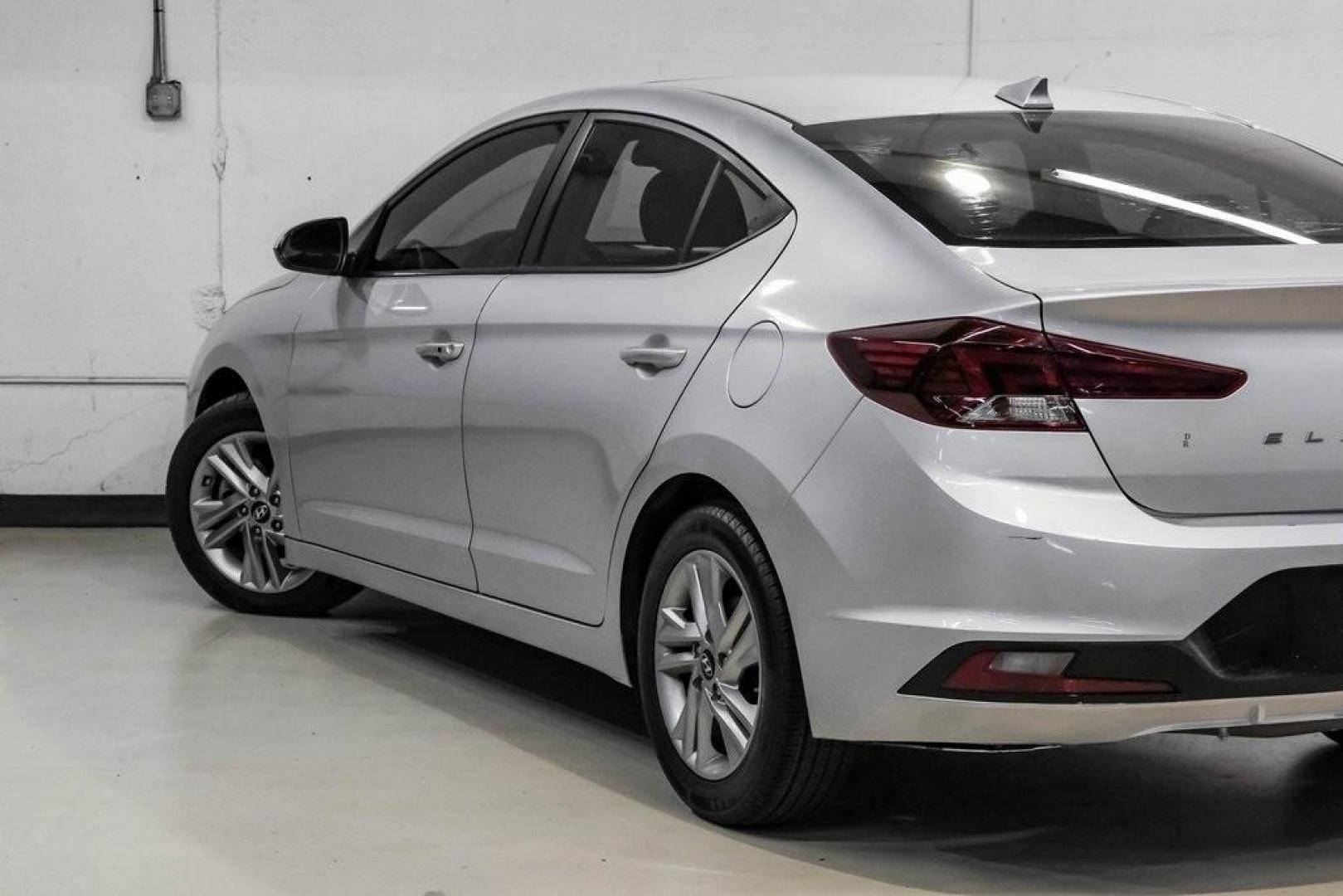 2019 Symphony Silver /Black Hyundai Elantra Value Edition (KMHD84LF0KU) with an 2.0L 4-Cylinder DOHC 16V engine, Automatic transmission, located at 15300 Midway Rd., Addison, TX, 75001, (972) 702-0011, 32.958321, -96.838074 - Photo#12