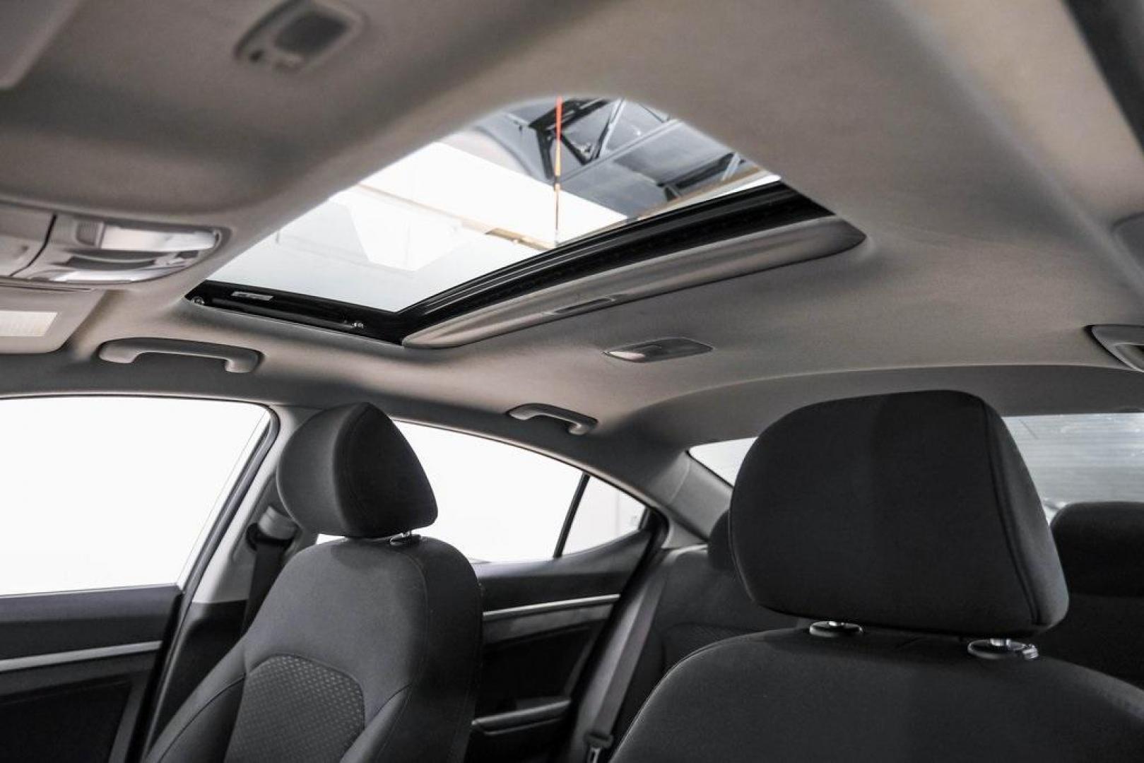 2019 Symphony Silver /Black Hyundai Elantra Value Edition (KMHD84LF0KU) with an 2.0L 4-Cylinder DOHC 16V engine, Automatic transmission, located at 15300 Midway Rd., Addison, TX, 75001, (972) 702-0011, 32.958321, -96.838074 - Photo#30