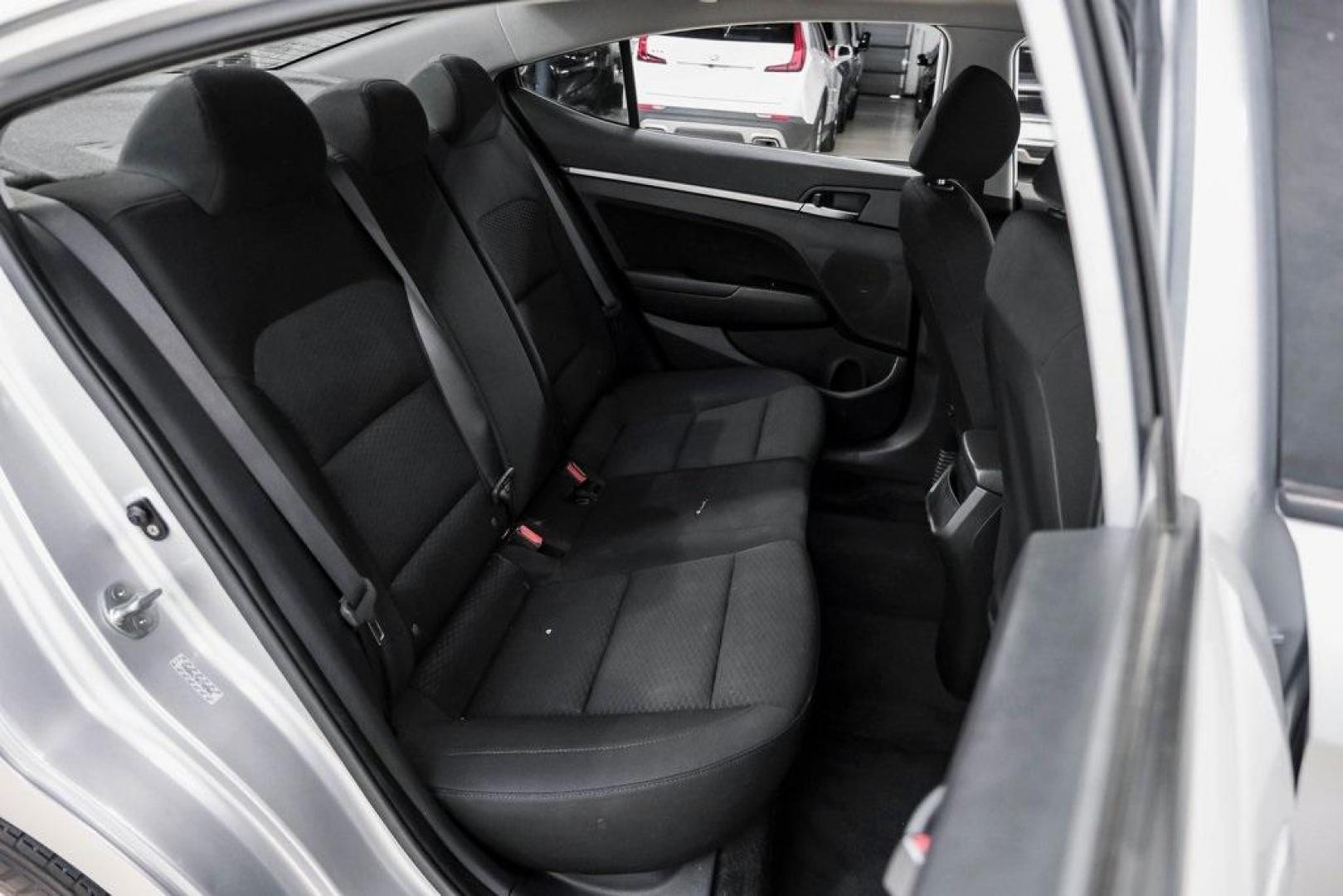 2019 Symphony Silver /Black Hyundai Elantra Value Edition (KMHD84LF0KU) with an 2.0L 4-Cylinder DOHC 16V engine, Automatic transmission, located at 15300 Midway Rd., Addison, TX, 75001, (972) 702-0011, 32.958321, -96.838074 - Photo#43