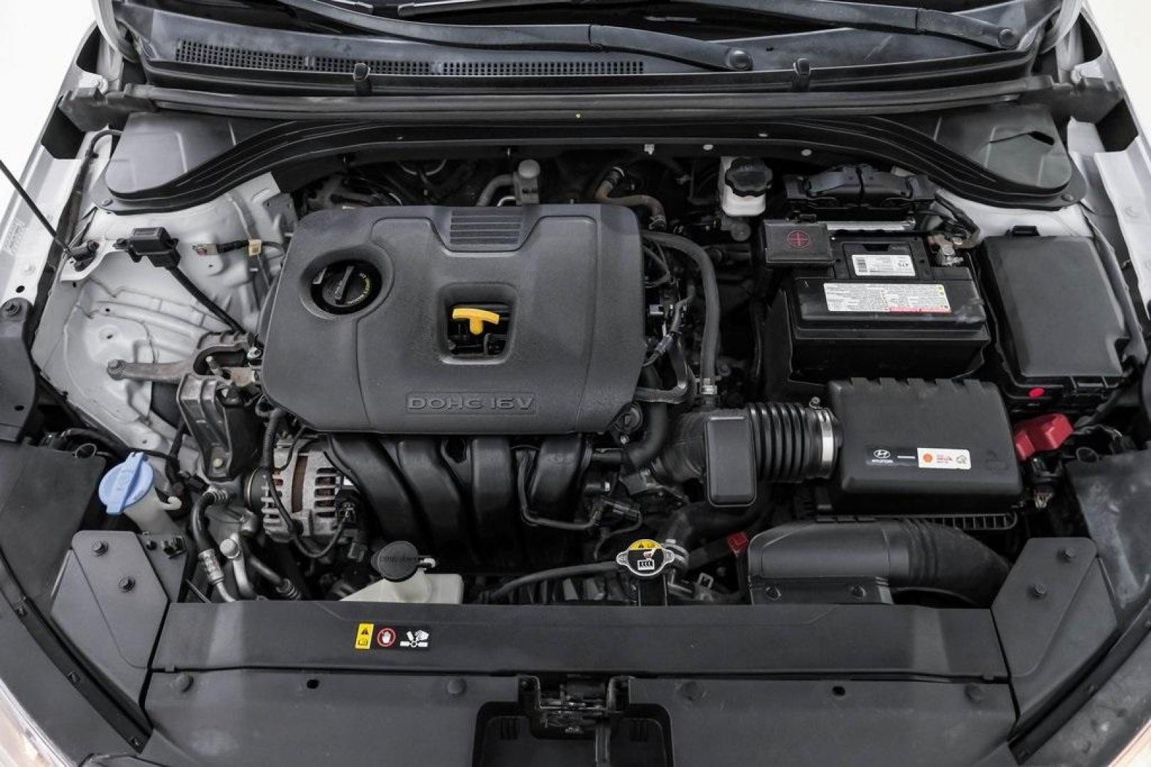 2019 Symphony Silver /Black Hyundai Elantra Value Edition (KMHD84LF0KU) with an 2.0L 4-Cylinder DOHC 16V engine, Automatic transmission, located at 15300 Midway Rd., Addison, TX, 75001, (972) 702-0011, 32.958321, -96.838074 - Photo#58