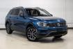 2019 Blue Metallic /Storm Gray Volkswagen Tiguan 2.0T SEL (3VV3B7AX8KM) with an 2.0L TSI DOHC engine, Automatic transmission, located at 15300 Midway Rd., Addison, TX, 75001, (972) 702-0011, 32.958321, -96.838074 - Photo#8
