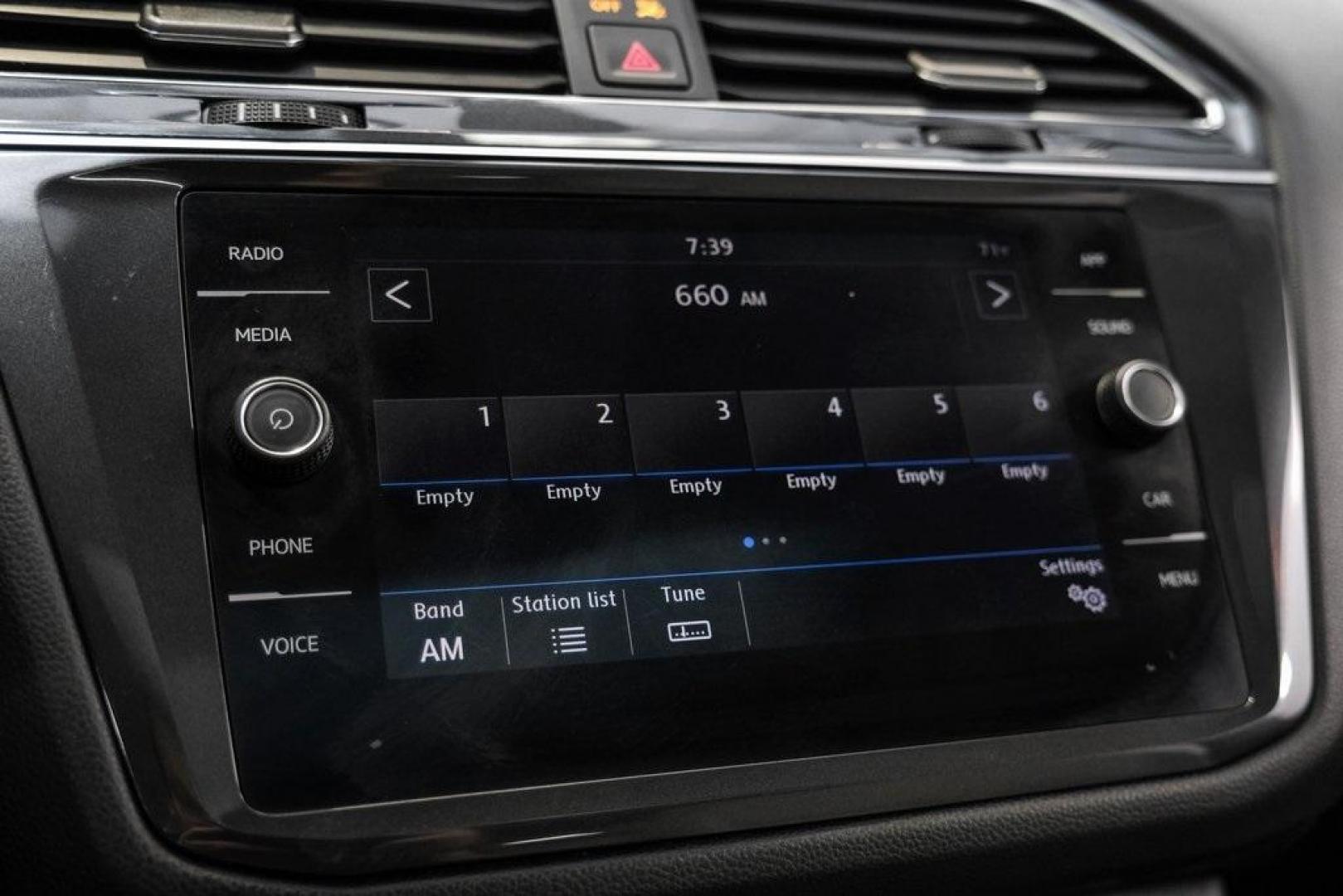 2019 Blue Metallic /Storm Gray Volkswagen Tiguan 2.0T SEL (3VV3B7AX8KM) with an 2.0L TSI DOHC engine, Automatic transmission, located at 15300 Midway Rd., Addison, TX, 75001, (972) 702-0011, 32.958321, -96.838074 - Photo#35