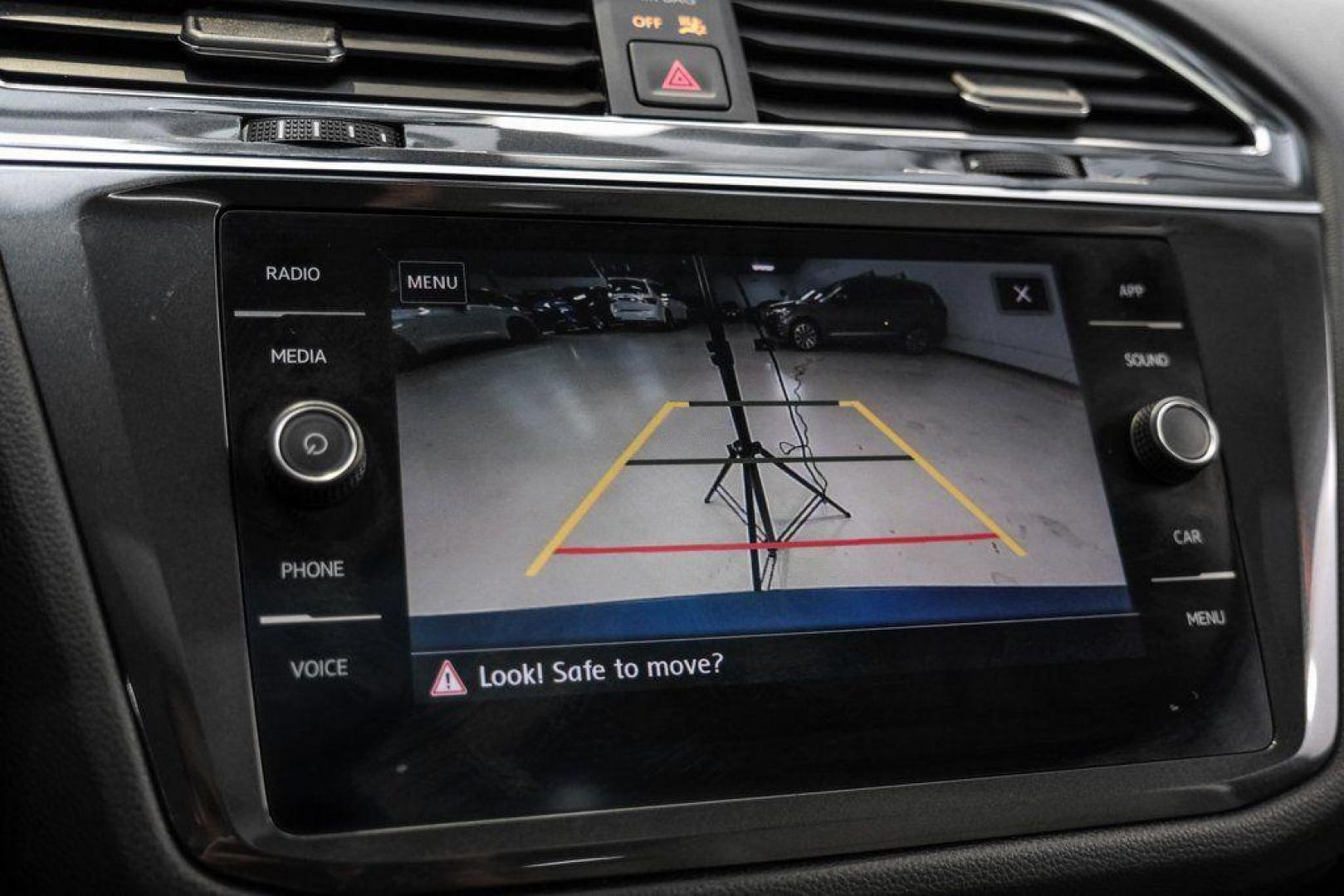 2019 Blue Metallic /Storm Gray Volkswagen Tiguan 2.0T SEL (3VV3B7AX8KM) with an 2.0L TSI DOHC engine, Automatic transmission, located at 15300 Midway Rd., Addison, TX, 75001, (972) 702-0011, 32.958321, -96.838074 - Photo#28