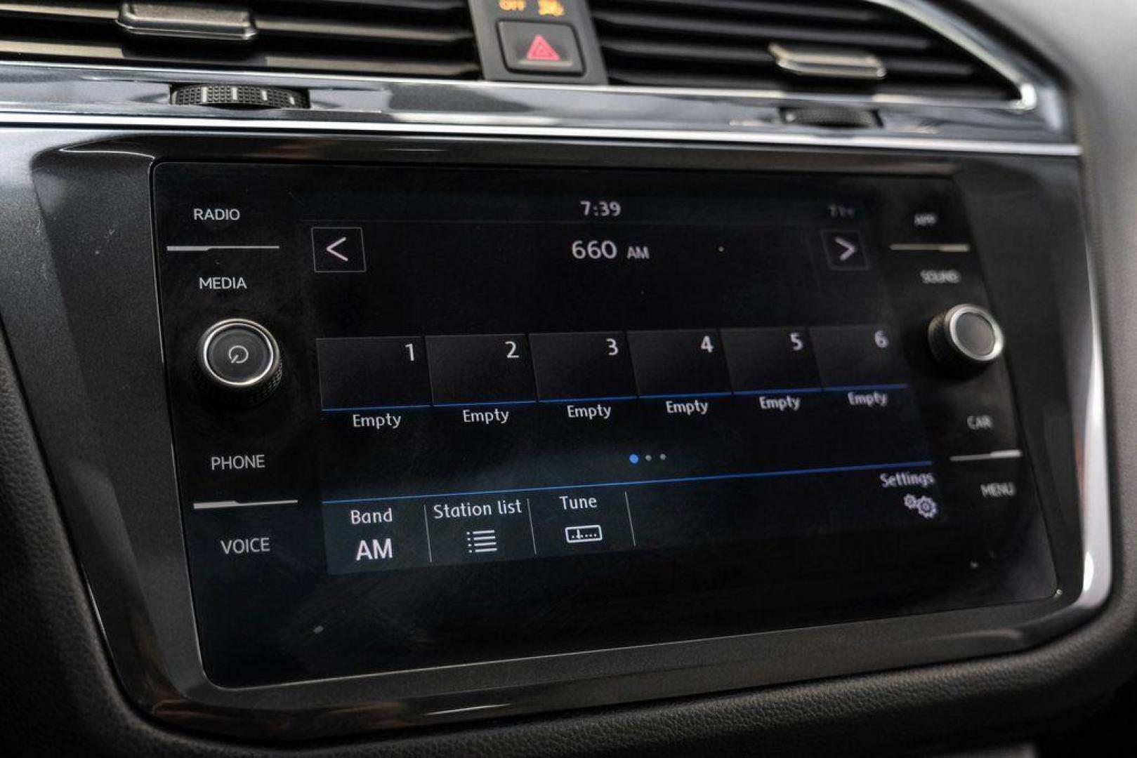 2019 Blue Metallic /Storm Gray Volkswagen Tiguan 2.0T SEL (3VV3B7AX8KM) with an 2.0L TSI DOHC engine, Automatic transmission, located at 15300 Midway Rd., Addison, TX, 75001, (972) 702-0011, 32.958321, -96.838074 - Photo#35