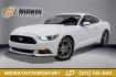 2017 Oxford White /Ebony Ford Mustang EcoBoost Premium (1FA6P8TH0H5) with an EcoBoost 2.3L I4 GTDi DOHC Turbocharged VCT engine, Automatic transmission, located at 15300 Midway Rd., Addison, TX, 75001, (972) 702-0011, 32.958321, -96.838074 - Photo#0