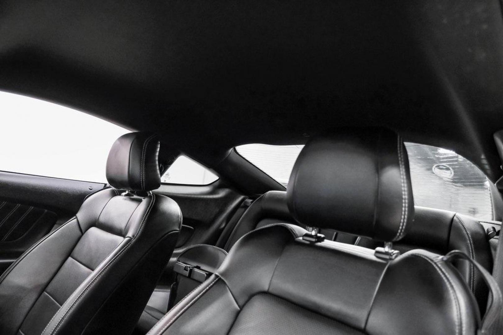 2017 Oxford White /Ebony Ford Mustang EcoBoost Premium (1FA6P8TH0H5) with an EcoBoost 2.3L I4 GTDi DOHC Turbocharged VCT engine, Automatic transmission, located at 15300 Midway Rd., Addison, TX, 75001, (972) 702-0011, 32.958321, -96.838074 - Photo#37