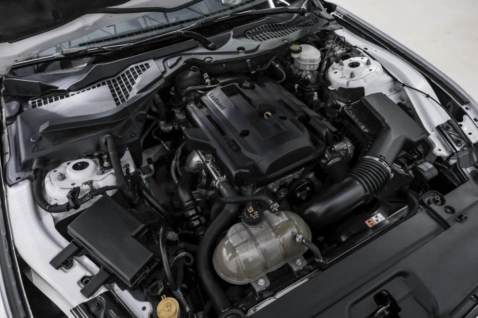 2017 Oxford White /Ebony Ford Mustang EcoBoost Premium (1FA6P8TH0H5) with an EcoBoost 2.3L I4 GTDi DOHC Turbocharged VCT engine, Automatic transmission, located at 15300 Midway Rd., Addison, TX, 75001, (972) 702-0011, 32.958321, -96.838074 - Photo#53