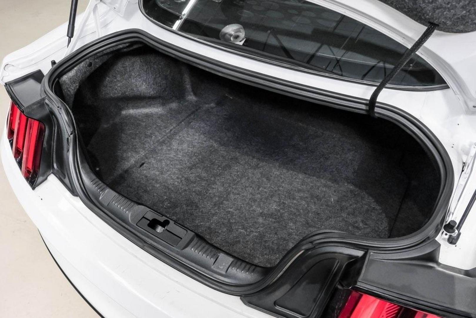 2017 Oxford White /Ebony Ford Mustang EcoBoost Premium (1FA6P8TH0H5) with an EcoBoost 2.3L I4 GTDi DOHC Turbocharged VCT engine, Automatic transmission, located at 15300 Midway Rd., Addison, TX, 75001, (972) 702-0011, 32.958321, -96.838074 - Photo#54