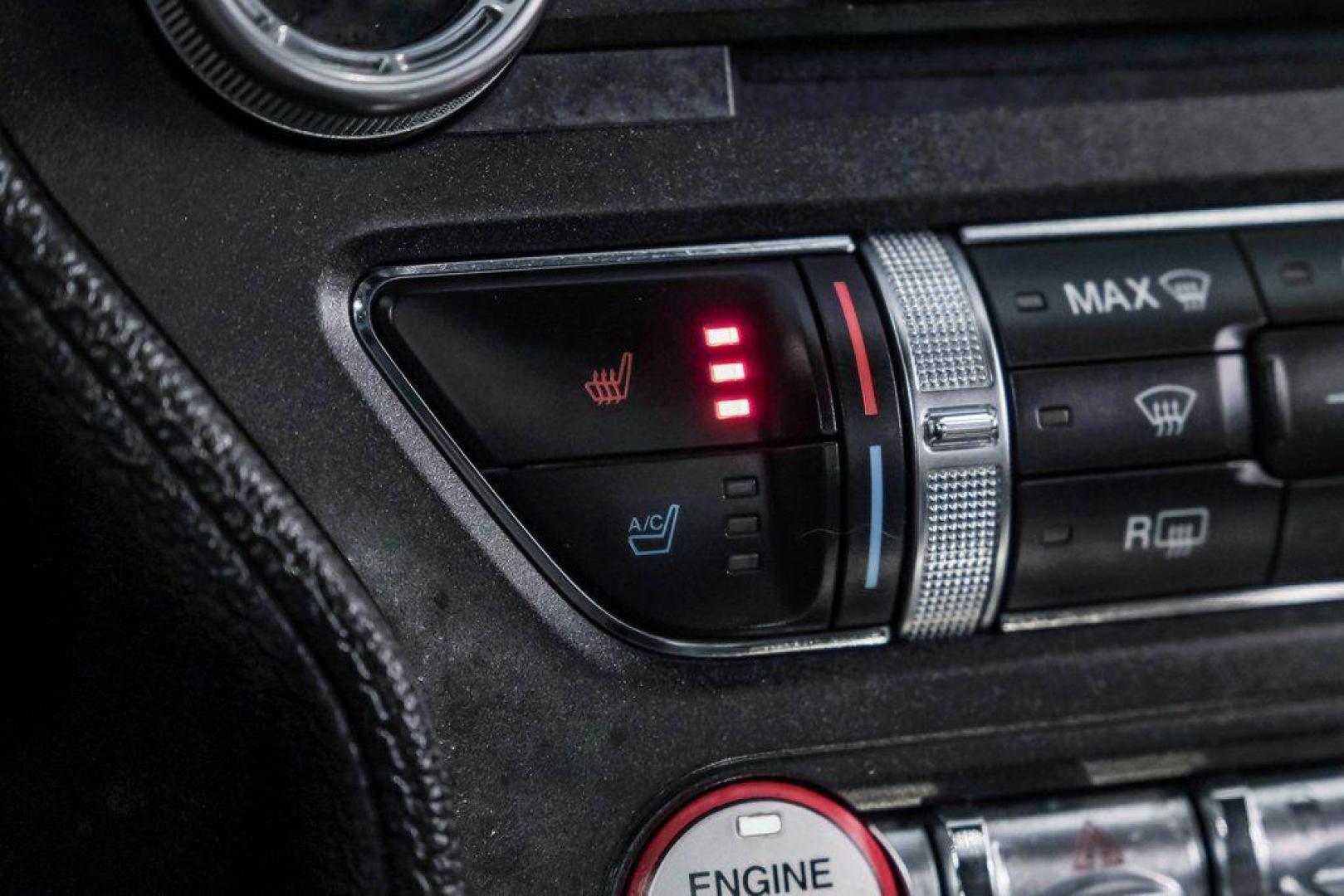 2017 Oxford White /Ebony Ford Mustang EcoBoost Premium (1FA6P8TH0H5) with an EcoBoost 2.3L I4 GTDi DOHC Turbocharged VCT engine, Automatic transmission, located at 15300 Midway Rd., Addison, TX, 75001, (972) 702-0011, 32.958321, -96.838074 - Photo#25