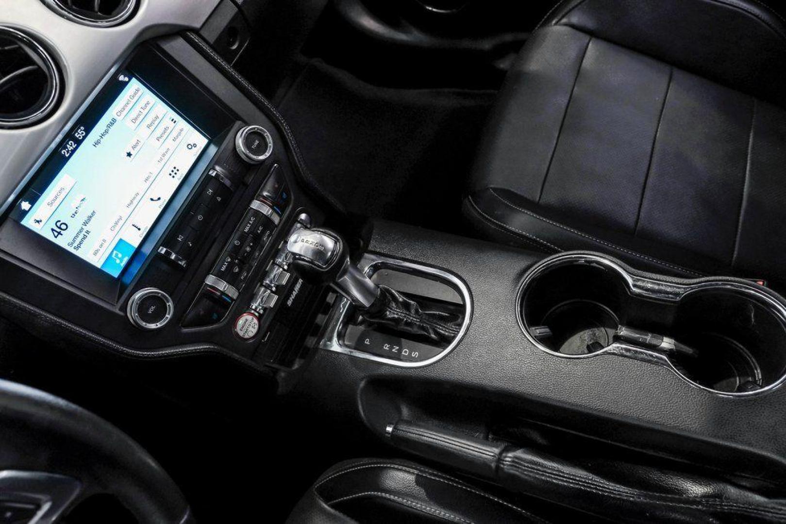 2017 Oxford White /Ebony Ford Mustang EcoBoost Premium (1FA6P8TH0H5) with an EcoBoost 2.3L I4 GTDi DOHC Turbocharged VCT engine, Automatic transmission, located at 15300 Midway Rd., Addison, TX, 75001, (972) 702-0011, 32.958321, -96.838074 - Photo#30