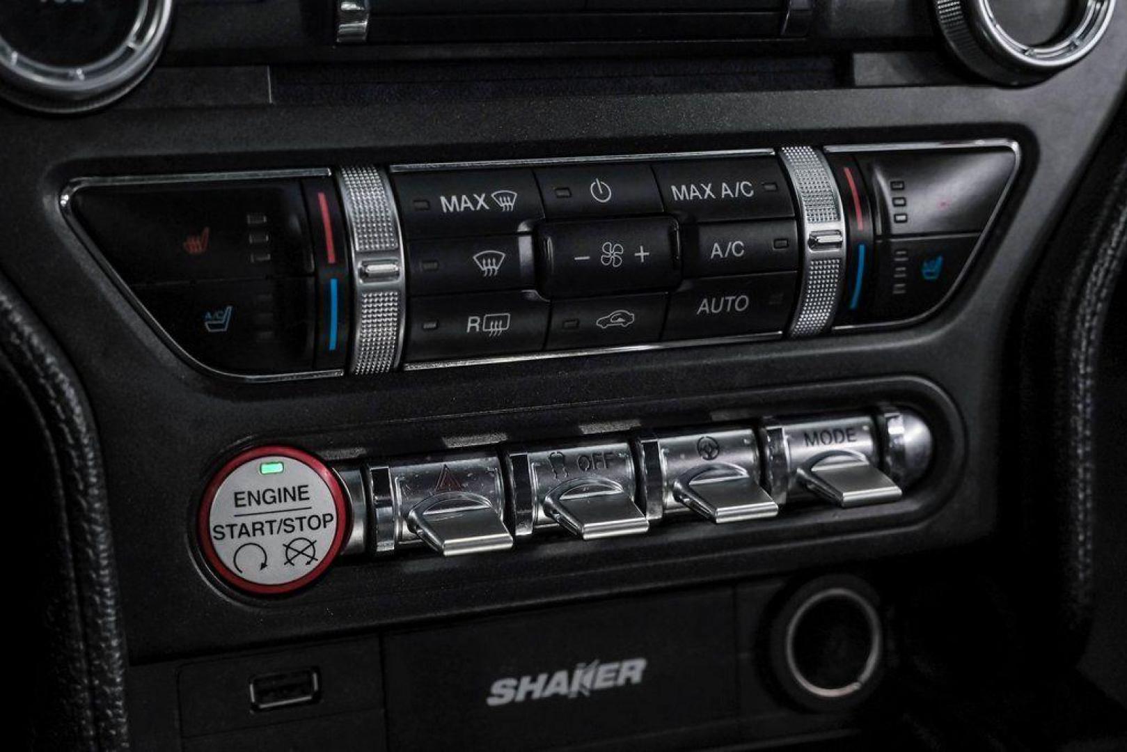 2017 Oxford White /Ebony Ford Mustang EcoBoost Premium (1FA6P8TH0H5) with an EcoBoost 2.3L I4 GTDi DOHC Turbocharged VCT engine, Automatic transmission, located at 15300 Midway Rd., Addison, TX, 75001, (972) 702-0011, 32.958321, -96.838074 - Photo#31