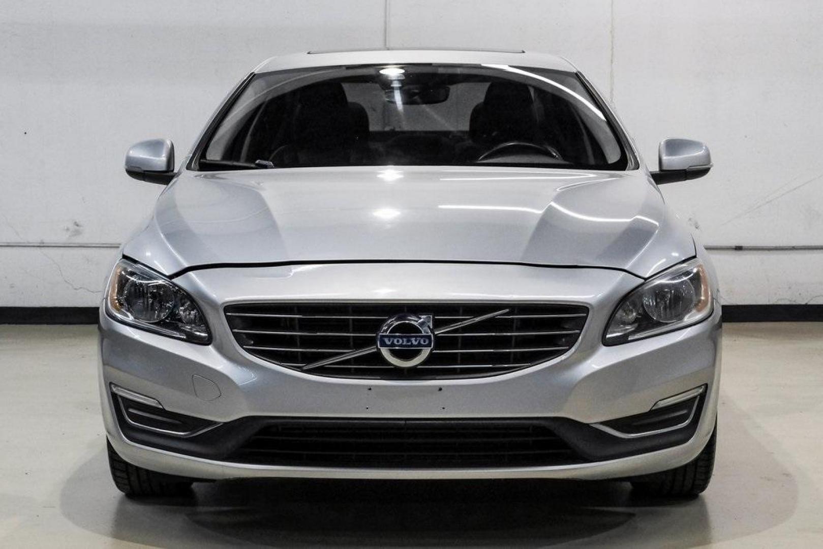 2016 Bright Silver Metallic /Off-Black Volvo S60 T5 Premier (YV1612TK7G2) with an 2.5L I5 20V Turbocharged engine, Automatic transmission, located at 15300 Midway Rd., Addison, TX, 75001, (972) 702-0011, 32.958321, -96.838074 - Photo#7