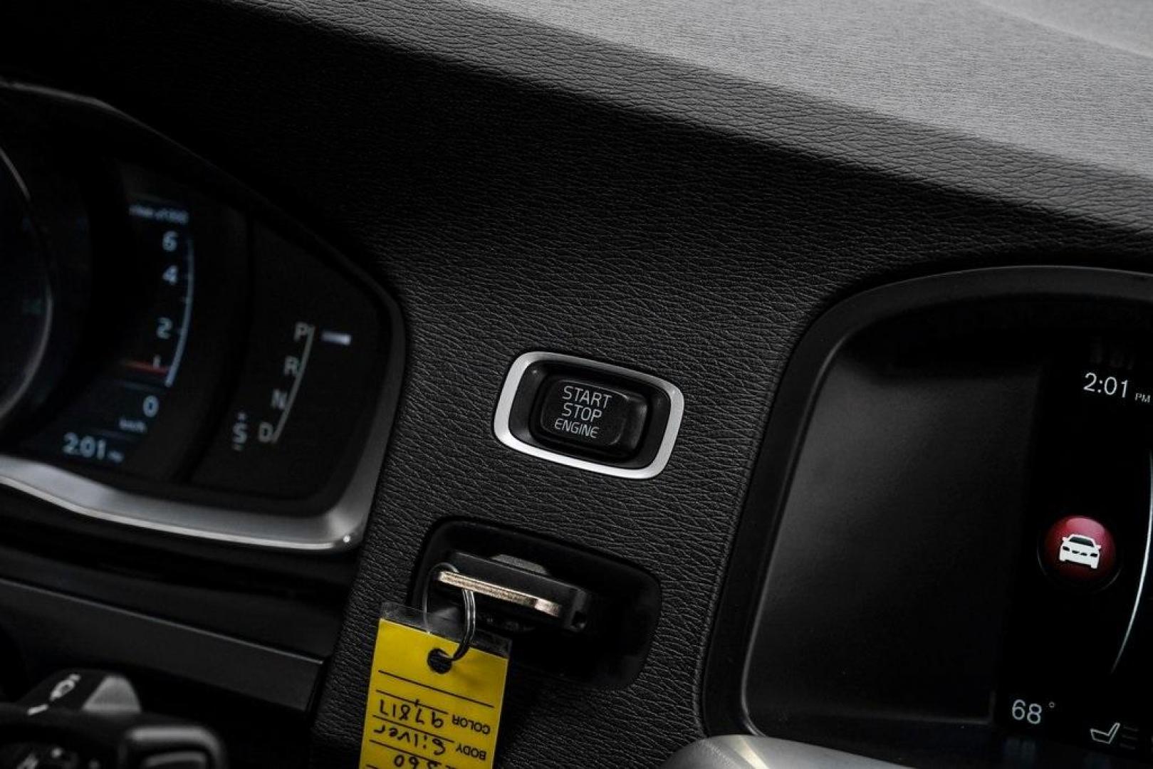 2016 Bright Silver Metallic /Off-Black Volvo S60 T5 Premier (YV1612TK7G2) with an 2.5L I5 20V Turbocharged engine, Automatic transmission, located at 15300 Midway Rd., Addison, TX, 75001, (972) 702-0011, 32.958321, -96.838074 - Photo#25