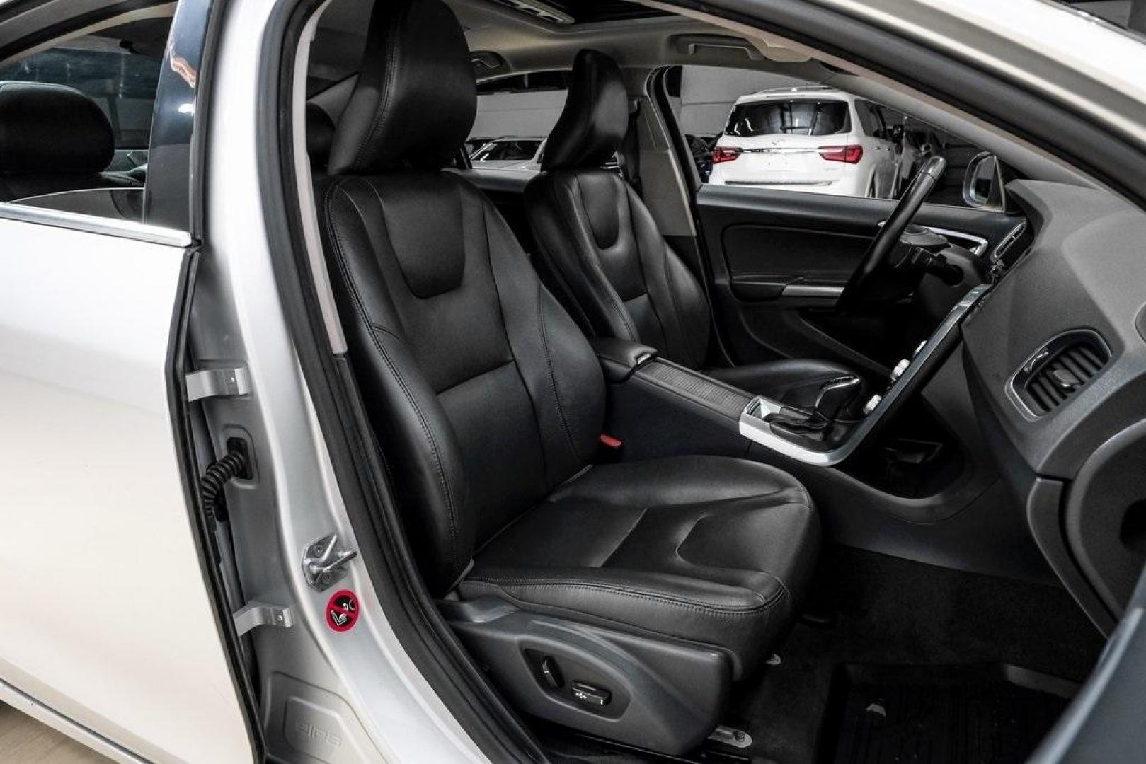 2016 Bright Silver Metallic /Off-Black Volvo S60 T5 Premier (YV1612TK7G2) with an 2.5L I5 20V Turbocharged engine, Automatic transmission, located at 15300 Midway Rd., Addison, TX, 75001, (972) 702-0011, 32.958321, -96.838074 - Photo#37