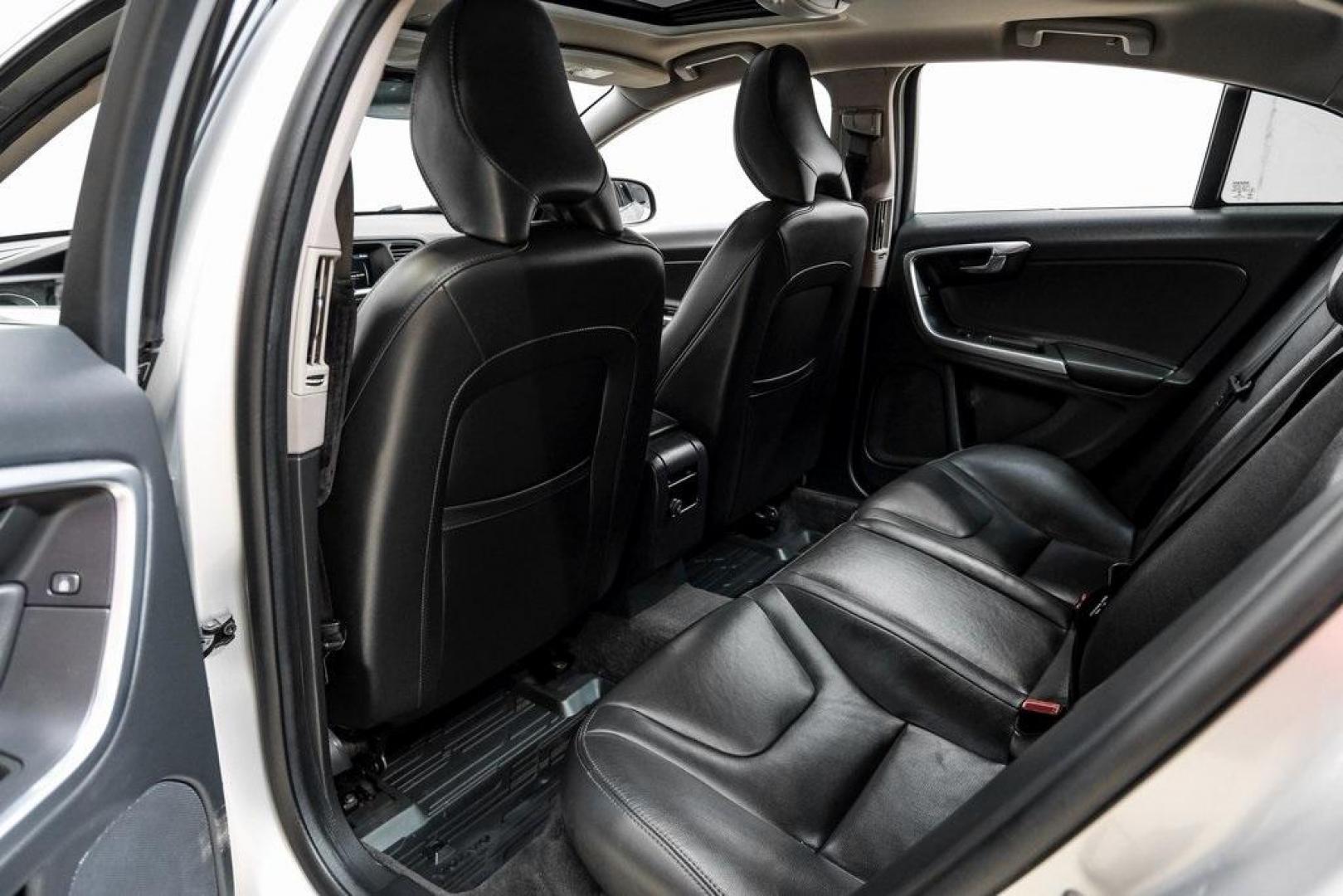 2016 Bright Silver Metallic /Off-Black Volvo S60 T5 Premier (YV1612TK7G2) with an 2.5L I5 20V Turbocharged engine, Automatic transmission, located at 15300 Midway Rd., Addison, TX, 75001, (972) 702-0011, 32.958321, -96.838074 - Photo#42