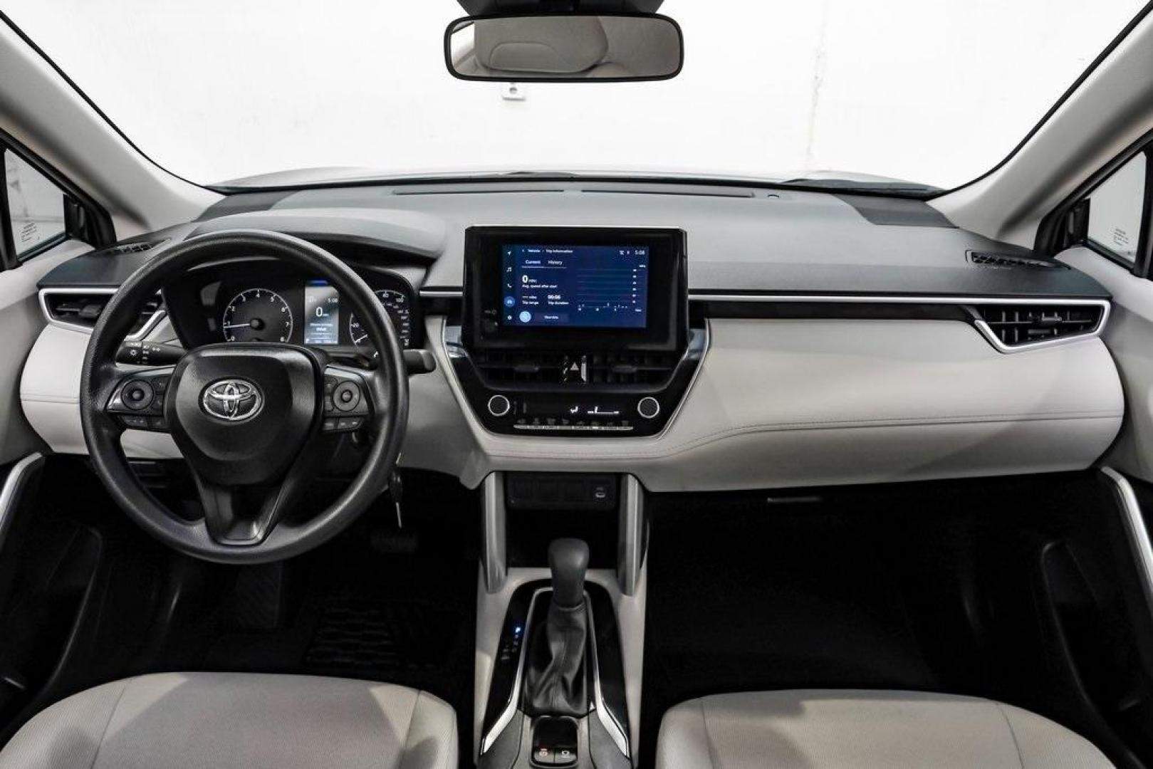 2025 Jet Black /Black Toyota Corolla Cross L (7MUAAAAG6SV) with an 2.0L I4 PDI DOHC 16V LEV3-SULEV30 169hp engine, CVT transmission, located at 15300 Midway Rd., Addison, TX, 75001, (972) 702-0011, 32.958321, -96.838074 - Photo#18