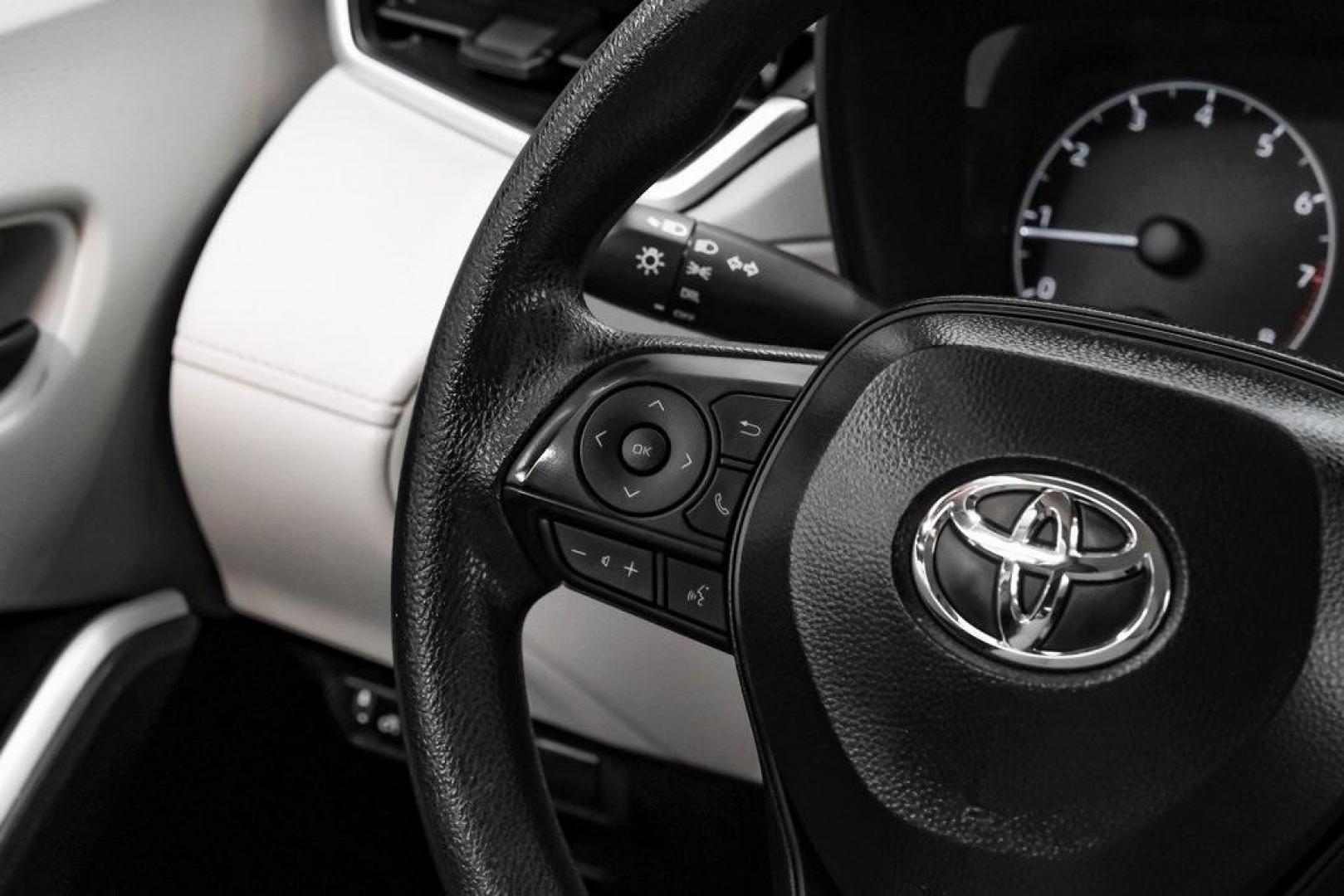 2025 Jet Black /Black Toyota Corolla Cross L (7MUAAAAG6SV) with an 2.0L I4 PDI DOHC 16V LEV3-SULEV30 169hp engine, CVT transmission, located at 15300 Midway Rd., Addison, TX, 75001, (972) 702-0011, 32.958321, -96.838074 - Photo#21