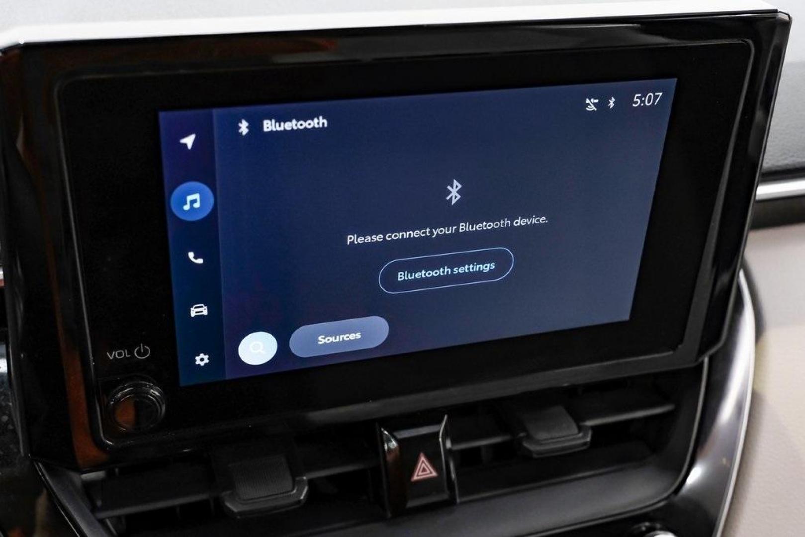 2025 Jet Black /Black Toyota Corolla Cross L (7MUAAAAG6SV) with an 2.0L I4 PDI DOHC 16V LEV3-SULEV30 169hp engine, CVT transmission, located at 15300 Midway Rd., Addison, TX, 75001, (972) 702-0011, 32.958321, -96.838074 - Photo#31