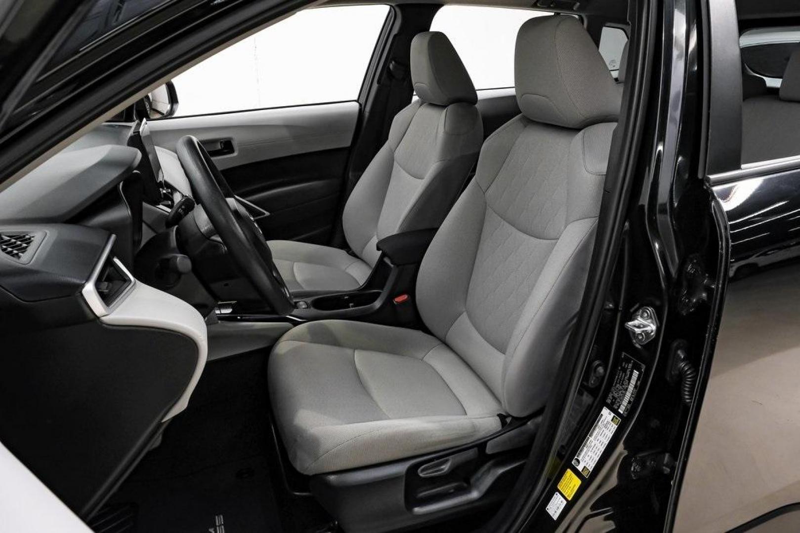 2025 Jet Black /Black Toyota Corolla Cross L (7MUAAAAG6SV) with an 2.0L I4 PDI DOHC 16V LEV3-SULEV30 169hp engine, CVT transmission, located at 15300 Midway Rd., Addison, TX, 75001, (972) 702-0011, 32.958321, -96.838074 - Photo#38