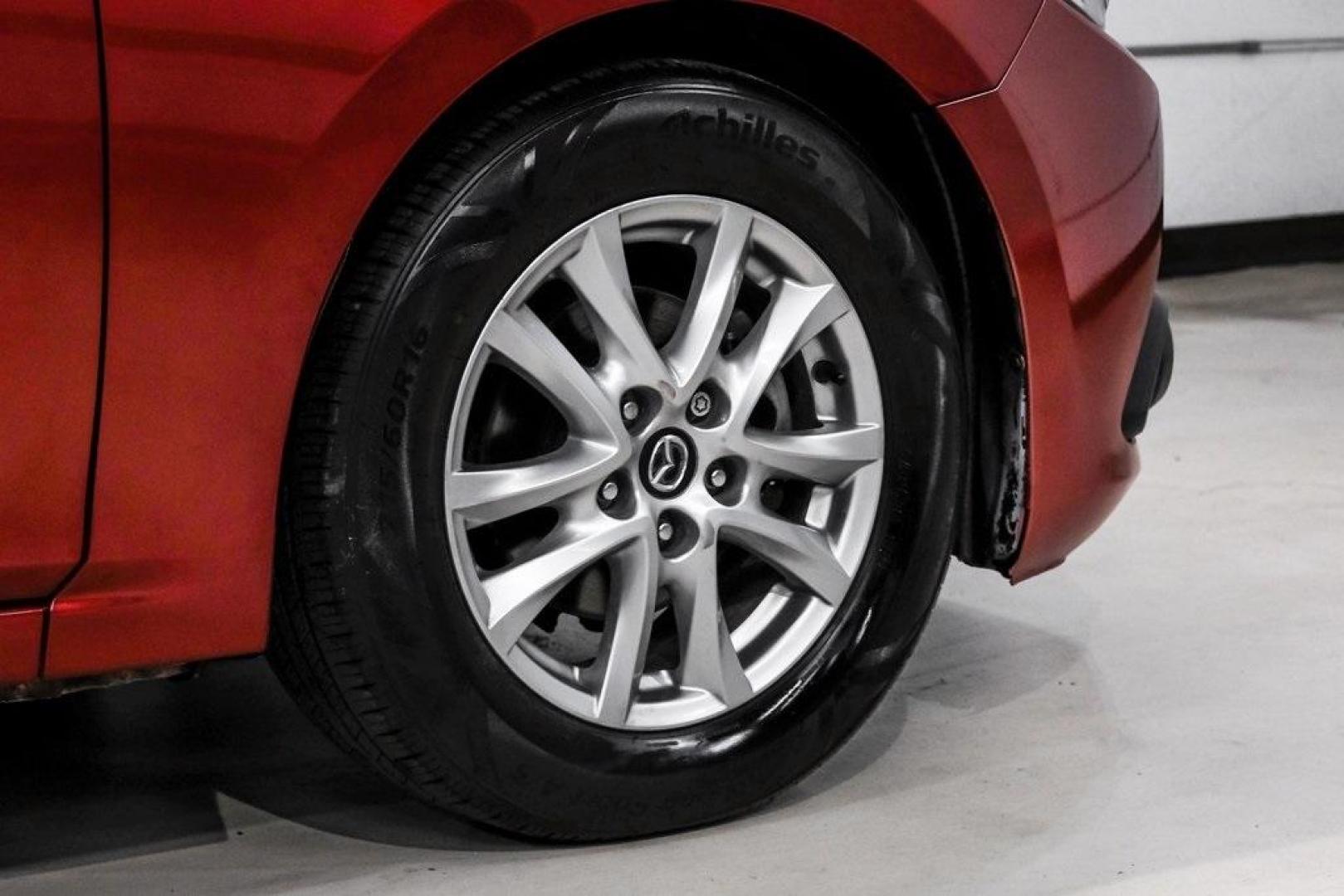 2015 Soul Red Metallic /Black Mazda Mazda3 i Grand Touring (3MZBM1M79FM) with an SKYACTIV-G 2.0L 4-Cylinder DOHC 16V engine, Manual transmission, located at 15300 Midway Rd., Addison, TX, 75001, (972) 702-0011, 32.958321, -96.838074 - Photo#65