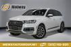 2017 Carrara White /Nougat Brown Audi Q7 3.0T Premium Plus (WA1LAAF7XHD) with an 3.0L TFSI V6 DOHC engine, Automatic transmission, located at 15300 Midway Rd., Addison, TX, 75001, (972) 702-0011, 32.958321, -96.838074 - Photo#0