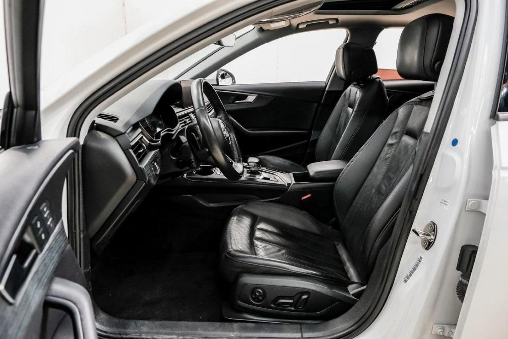 2018 Glacier White /Black Audi A4 2.0T Premium (WAUDNAF43JA) with an 2.0L I4 TFSI DOHC engine, Automatic transmission, located at 15300 Midway Rd., Addison, TX, 75001, (972) 702-0011, 32.958321, -96.838074 - Photo#3