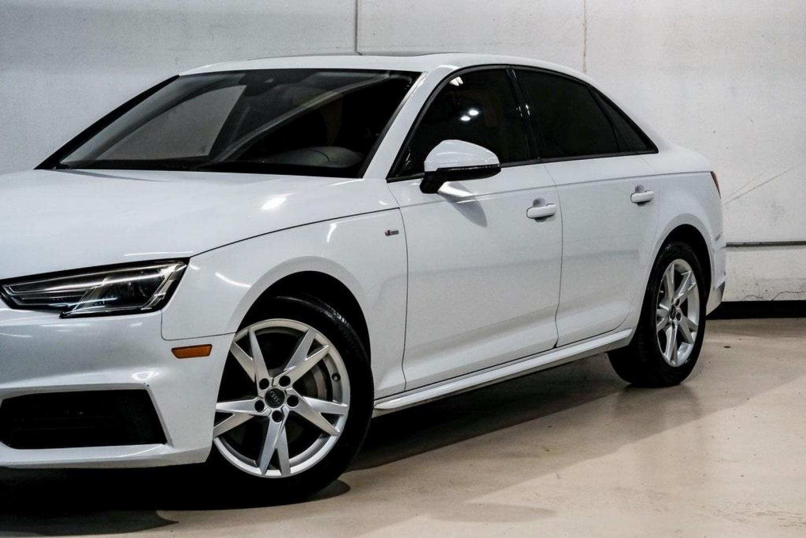 2018 Glacier White /Black Audi A4 2.0T Premium (WAUDNAF43JA) with an 2.0L I4 TFSI DOHC engine, Automatic transmission, located at 15300 Midway Rd., Addison, TX, 75001, (972) 702-0011, 32.958321, -96.838074 - Photo#5