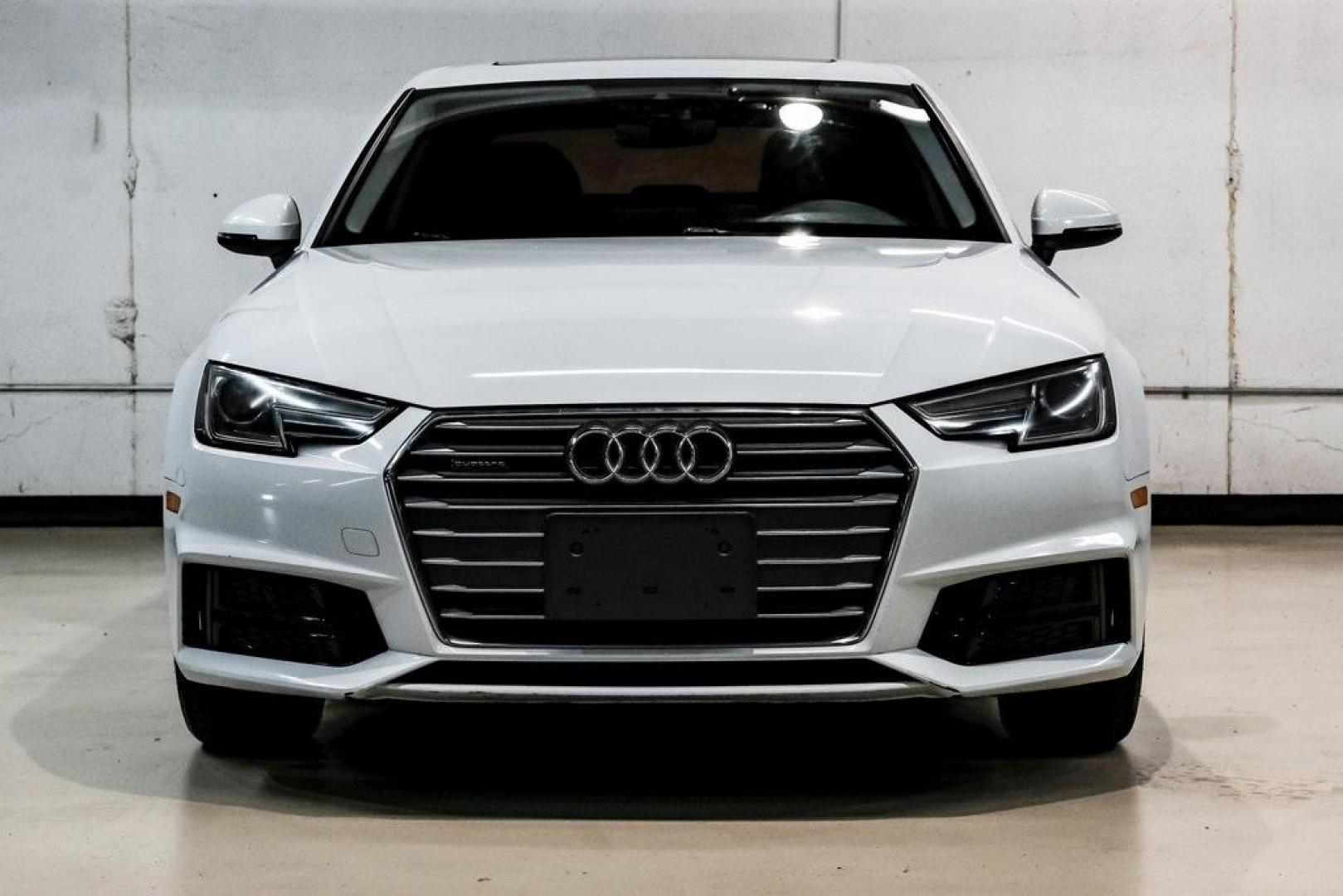 2018 Glacier White /Black Audi A4 2.0T Premium (WAUDNAF43JA) with an 2.0L I4 TFSI DOHC engine, Automatic transmission, located at 15300 Midway Rd., Addison, TX, 75001, (972) 702-0011, 32.958321, -96.838074 - Photo#6