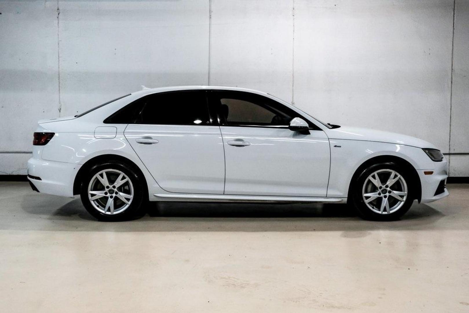 2018 Glacier White /Black Audi A4 2.0T Premium (WAUDNAF43JA) with an 2.0L I4 TFSI DOHC engine, Automatic transmission, located at 15300 Midway Rd., Addison, TX, 75001, (972) 702-0011, 32.958321, -96.838074 - Photo#8