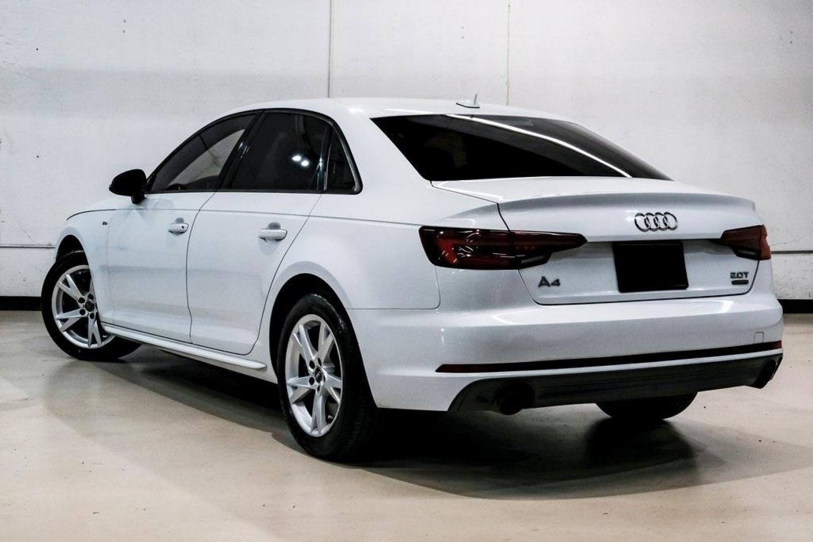 2018 Glacier White /Black Audi A4 2.0T Premium (WAUDNAF43JA) with an 2.0L I4 TFSI DOHC engine, Automatic transmission, located at 15300 Midway Rd., Addison, TX, 75001, (972) 702-0011, 32.958321, -96.838074 - Photo#11