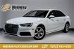 2018 Glacier White /Black Audi A4 2.0T Premium (WAUDNAF43JA) with an 2.0L I4 TFSI DOHC engine, Automatic transmission, located at 15300 Midway Rd., Addison, TX, 75001, (972) 702-0011, 32.958321, -96.838074 - Photo#0