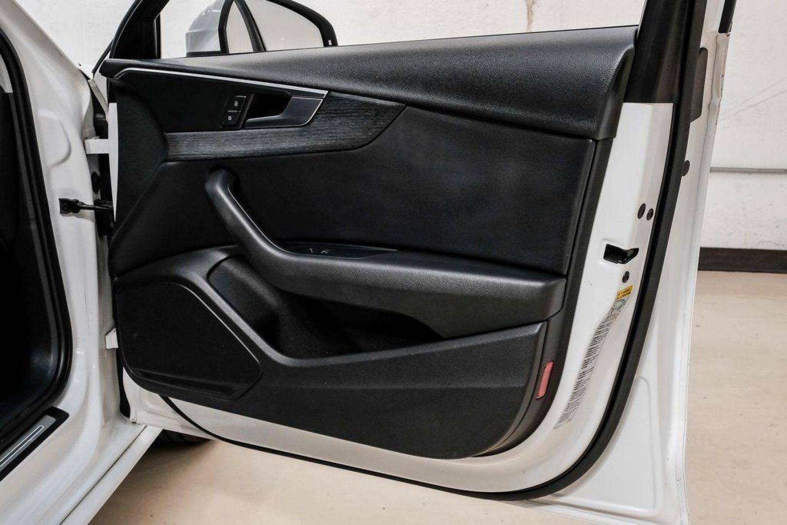 2018 Glacier White /Black Audi A4 2.0T Premium (WAUDNAF43JA) with an 2.0L I4 TFSI DOHC engine, Automatic transmission, located at 15300 Midway Rd., Addison, TX, 75001, (972) 702-0011, 32.958321, -96.838074 - Photo#52