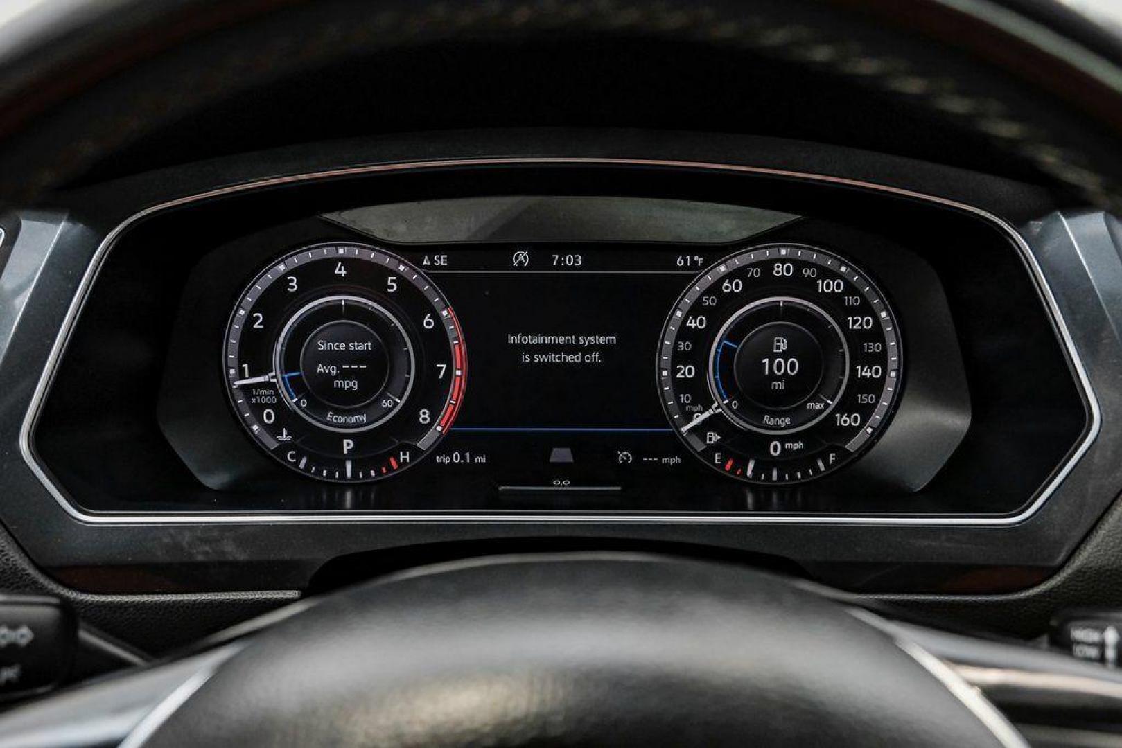 2019 Deep Black /Titan Black Volkswagen Tiguan 2.0T SEL R-Line (3VV2B7AX5KM) with an 2.0L TSI DOHC engine, Automatic transmission, located at 15300 Midway Rd., Addison, TX, 75001, (972) 702-0011, 32.958321, -96.838074 - Photo#25