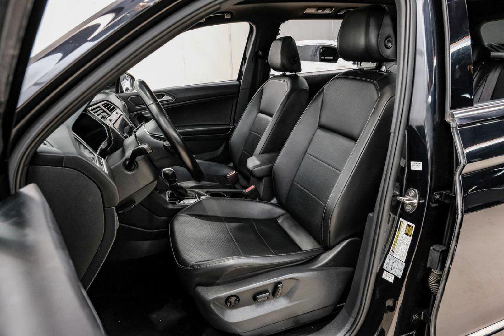 2019 Deep Black /Titan Black Volkswagen Tiguan 2.0T SEL R-Line (3VV2B7AX5KM) with an 2.0L TSI DOHC engine, Automatic transmission, located at 15300 Midway Rd., Addison, TX, 75001, (972) 702-0011, 32.958321, -96.838074 - Photo#37