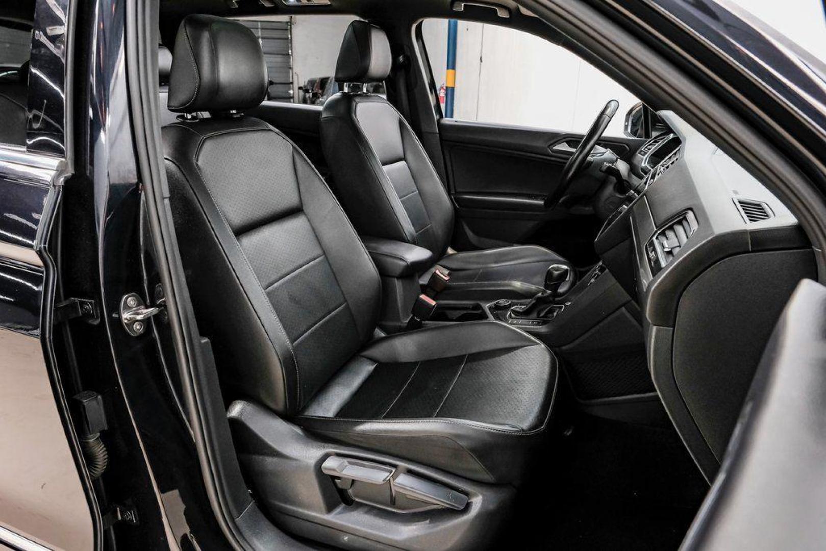 2019 Deep Black /Titan Black Volkswagen Tiguan 2.0T SEL R-Line (3VV2B7AX5KM) with an 2.0L TSI DOHC engine, Automatic transmission, located at 15300 Midway Rd., Addison, TX, 75001, (972) 702-0011, 32.958321, -96.838074 - Photo#40