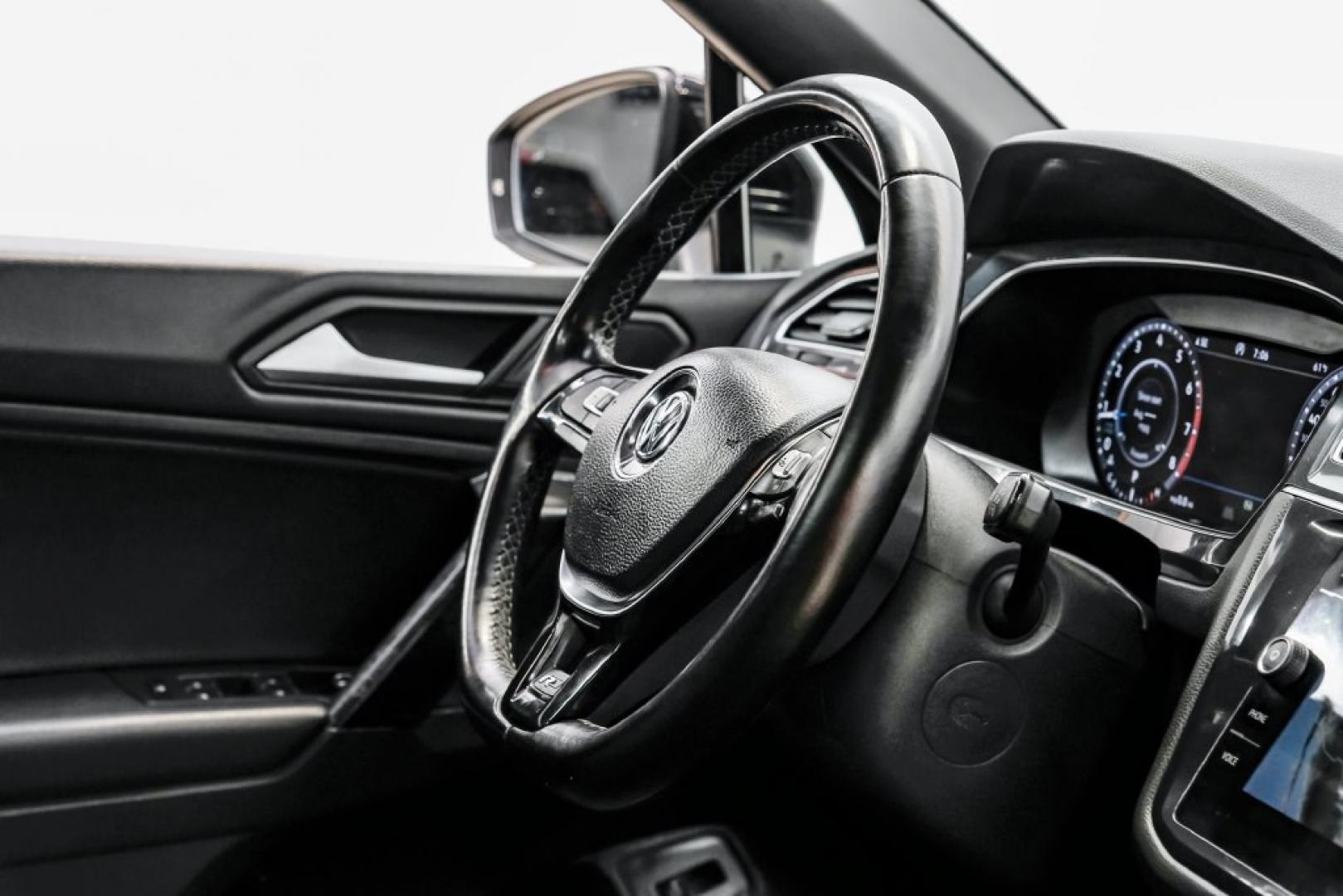 2019 Deep Black /Titan Black Volkswagen Tiguan 2.0T SEL R-Line (3VV2B7AX5KM) with an 2.0L TSI DOHC engine, Automatic transmission, located at 15300 Midway Rd., Addison, TX, 75001, (972) 702-0011, 32.958321, -96.838074- Photo#19