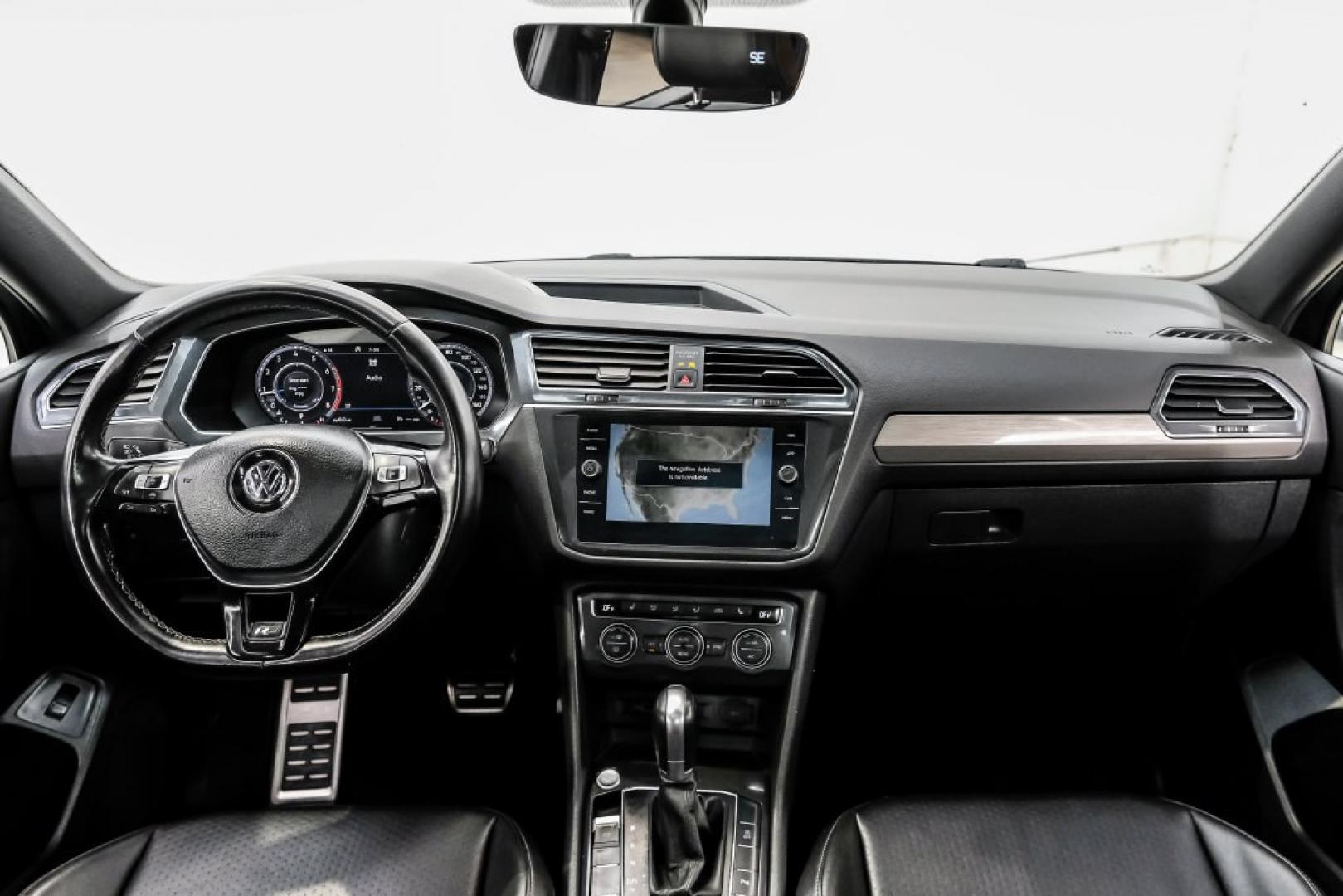 2019 Deep Black /Titan Black Volkswagen Tiguan 2.0T SEL R-Line (3VV2B7AX5KM) with an 2.0L TSI DOHC engine, Automatic transmission, located at 15300 Midway Rd., Addison, TX, 75001, (972) 702-0011, 32.958321, -96.838074- Photo#20