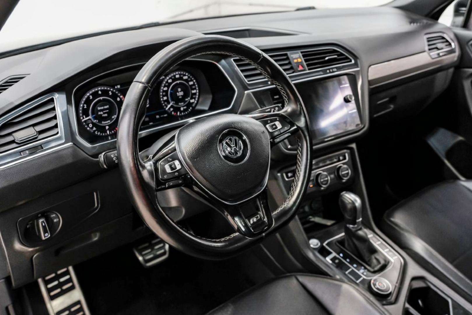 2019 Deep Black /Titan Black Volkswagen Tiguan 2.0T SEL R-Line (3VV2B7AX5KM) with an 2.0L TSI DOHC engine, Automatic transmission, located at 15300 Midway Rd., Addison, TX, 75001, (972) 702-0011, 32.958321, -96.838074- Photo#21