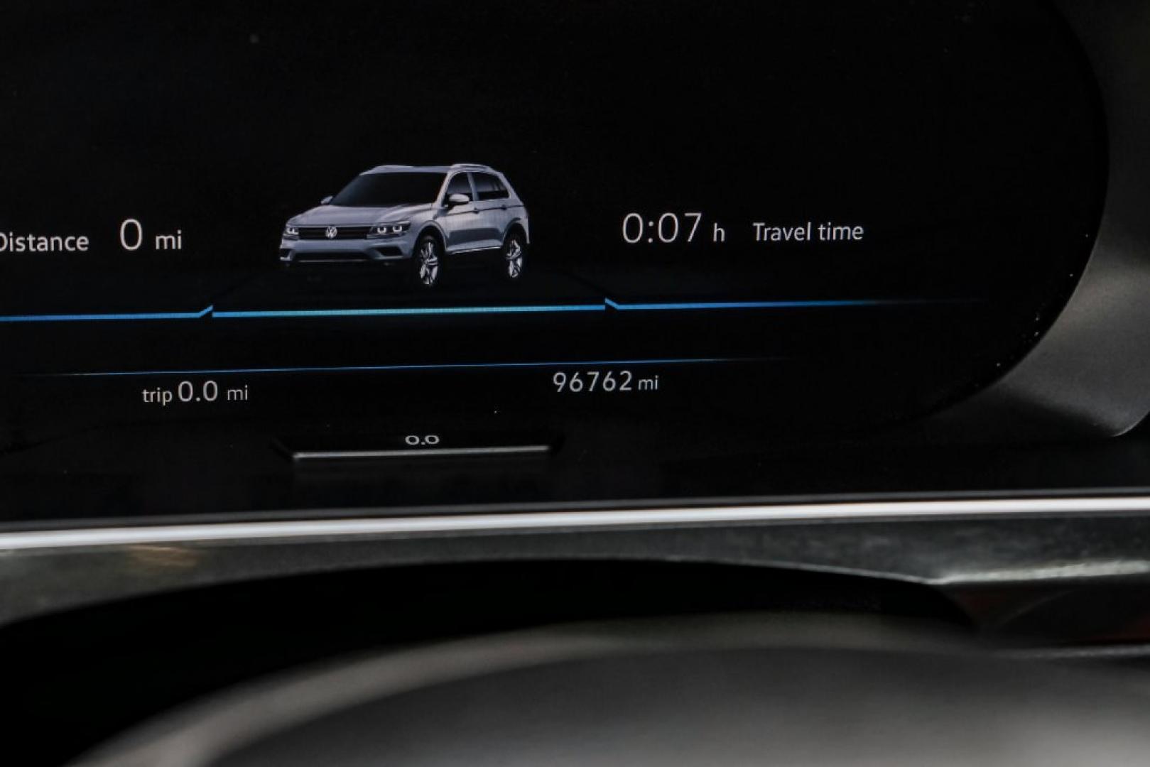 2019 Deep Black /Titan Black Volkswagen Tiguan 2.0T SEL R-Line (3VV2B7AX5KM) with an 2.0L TSI DOHC engine, Automatic transmission, located at 15300 Midway Rd., Addison, TX, 75001, (972) 702-0011, 32.958321, -96.838074- Photo#26