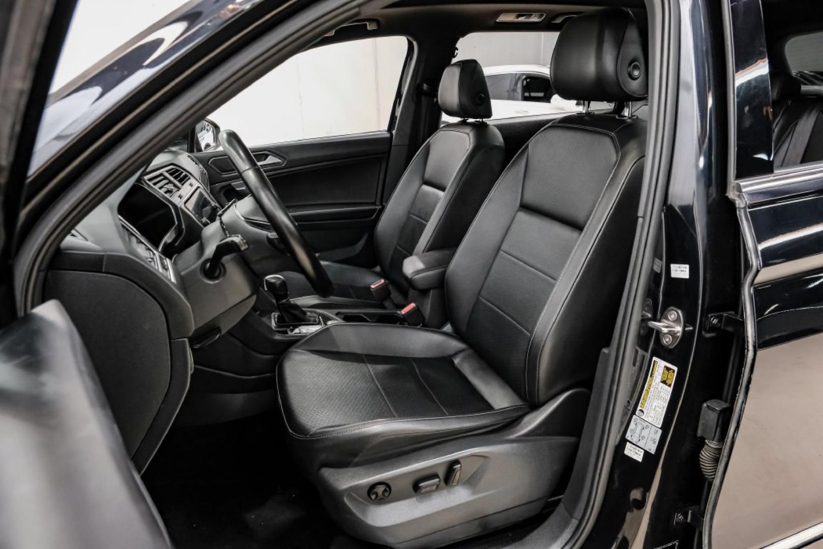 2019 Deep Black /Titan Black Volkswagen Tiguan 2.0T SEL R-Line (3VV2B7AX5KM) with an 2.0L TSI DOHC engine, Automatic transmission, located at 15300 Midway Rd., Addison, TX, 75001, (972) 702-0011, 32.958321, -96.838074- Photo#37