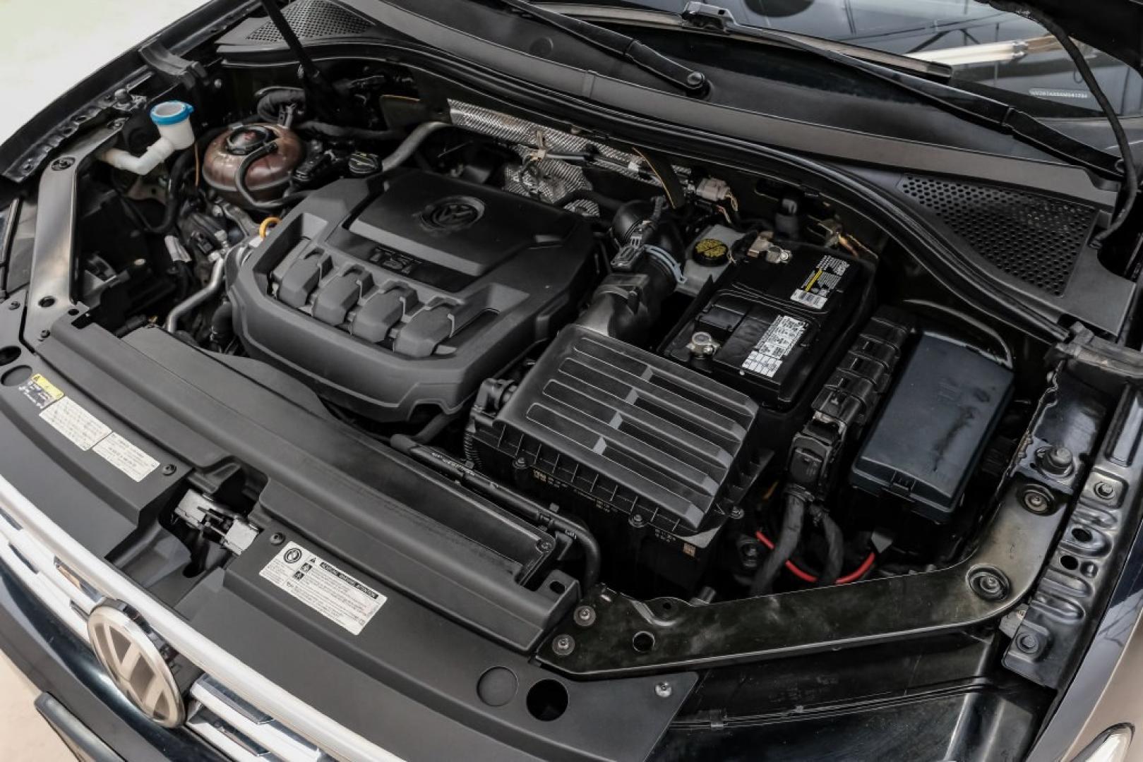 2019 Deep Black /Titan Black Volkswagen Tiguan 2.0T SEL R-Line (3VV2B7AX5KM) with an 2.0L TSI DOHC engine, Automatic transmission, located at 15300 Midway Rd., Addison, TX, 75001, (972) 702-0011, 32.958321, -96.838074- Photo#59